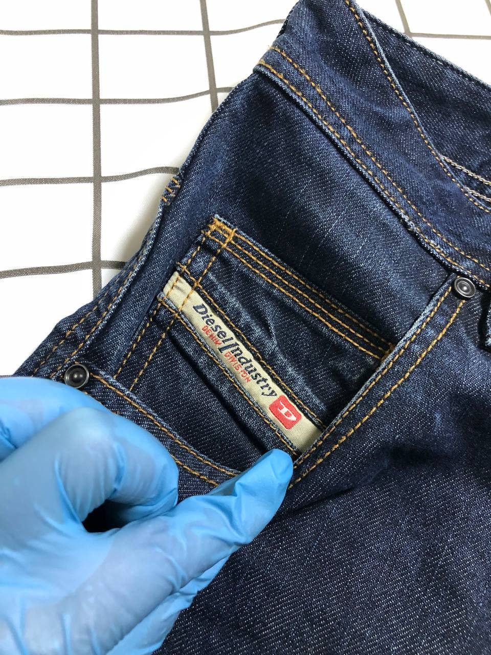 Diesel DIESEL jeans straight leg denim made in Italy men Size US 34 / EU 50 - 13 Thumbnail