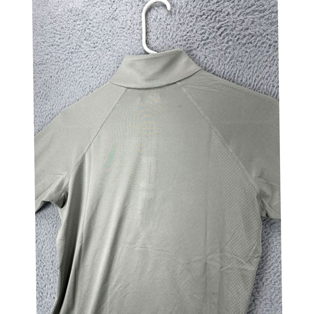 RLX Ralph Lauren RLX Ralph Lauren Shirt Womens Small Grey Quarter Zip Pullover Raglan Sleeve NEW Size S / US 4 / IT 40 - 7 Thumbnail