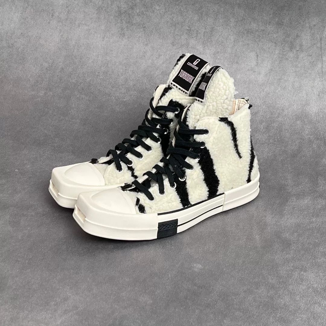 Rick Owens Rick Owens Hitop Sneakers 8 Men Size US 8 / EU 41 - 1 Thumbnail