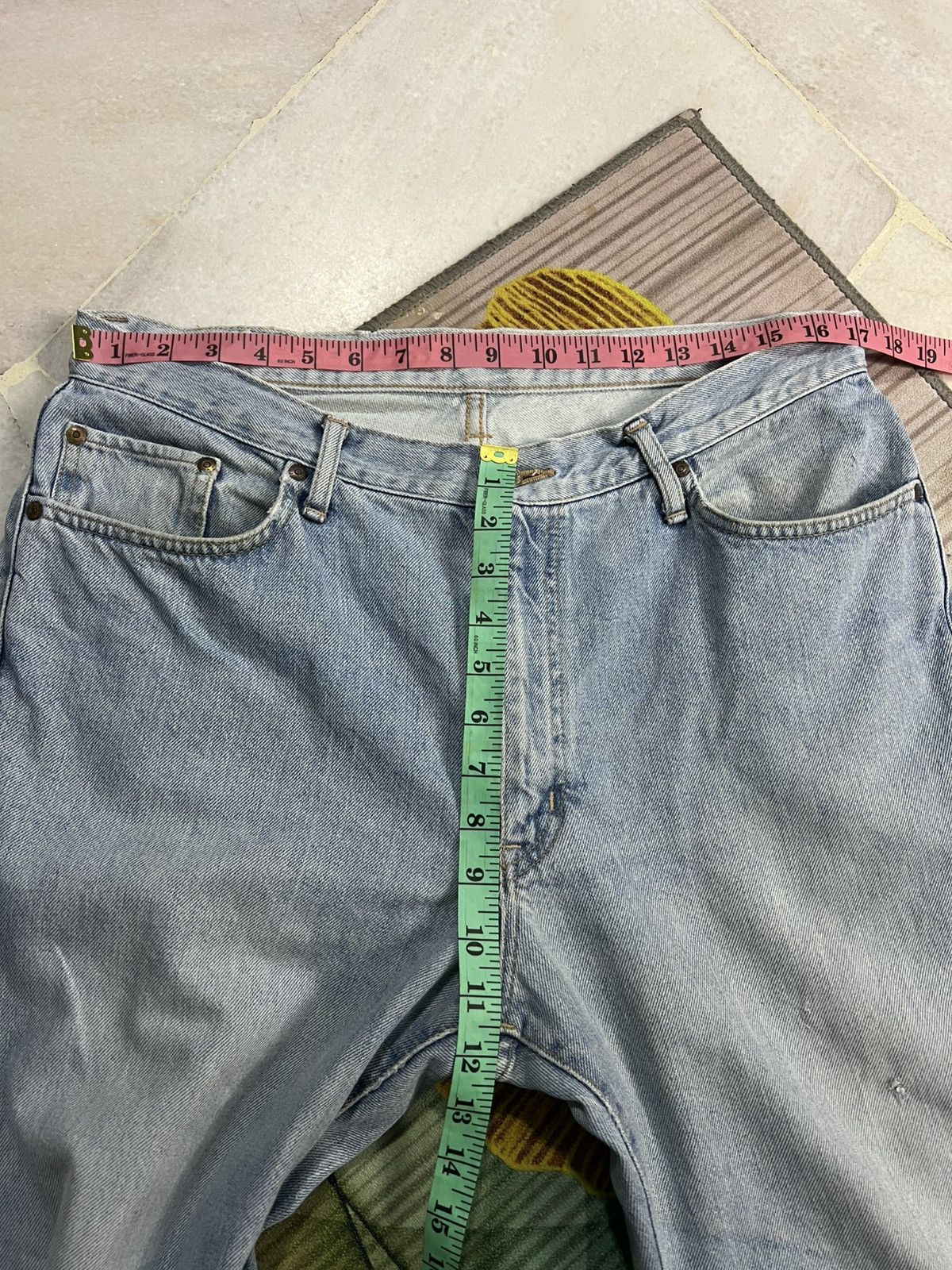 Edwin × If Six Was Nine × Japanese Brand VINTAGE 90’s STYLE EDWIN LIGHT WASH BAGGY JEANS Size US 34 / EU 50 - 13 Thumbnail