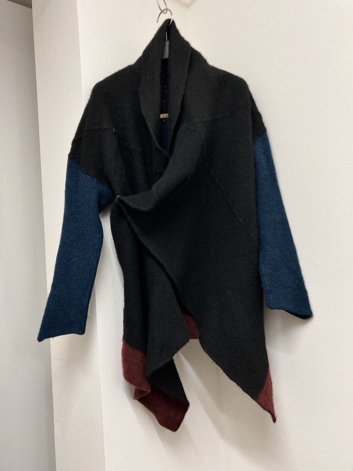 Japanese Brand siva knit deformed draping cardigan Size US M / EU 48-50 / 2 - 5 Thumbnail