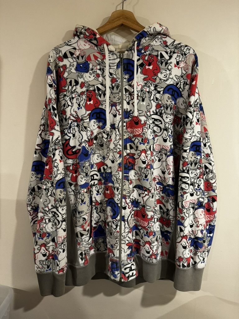 Stussy 2007 Headz Hoodie EXTREMELY RARE Size US XL / EU 56 / 4 - 1 Thumbnail
