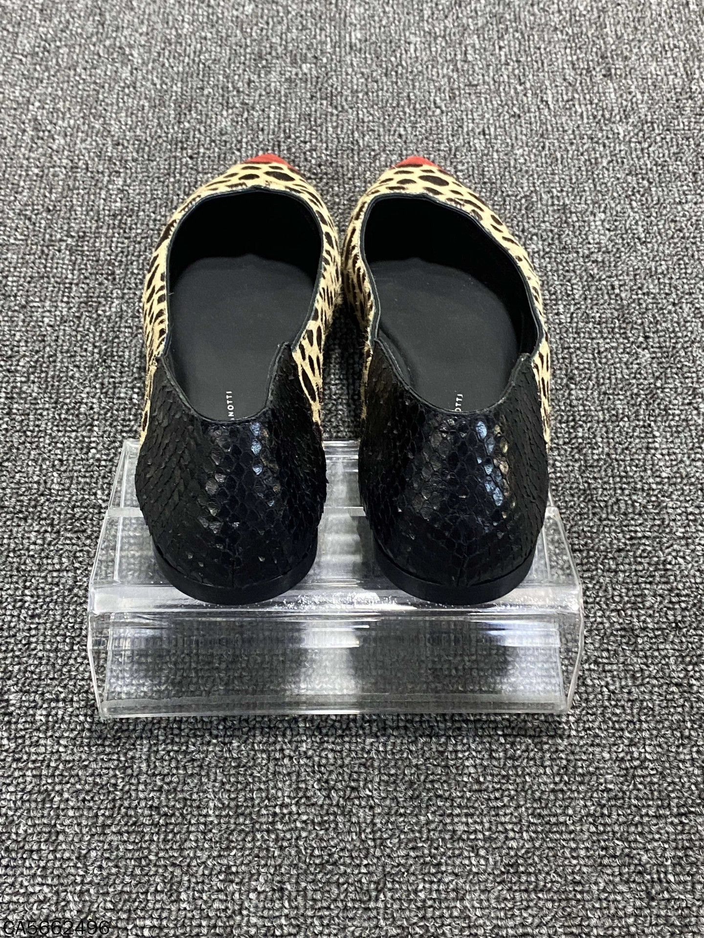 Giuseppe Zanotti Giuseppe Zanotti Unused Leopard Horsehair Flat SZ37 Size US 6 / IT 36 - 5 Thumbnail