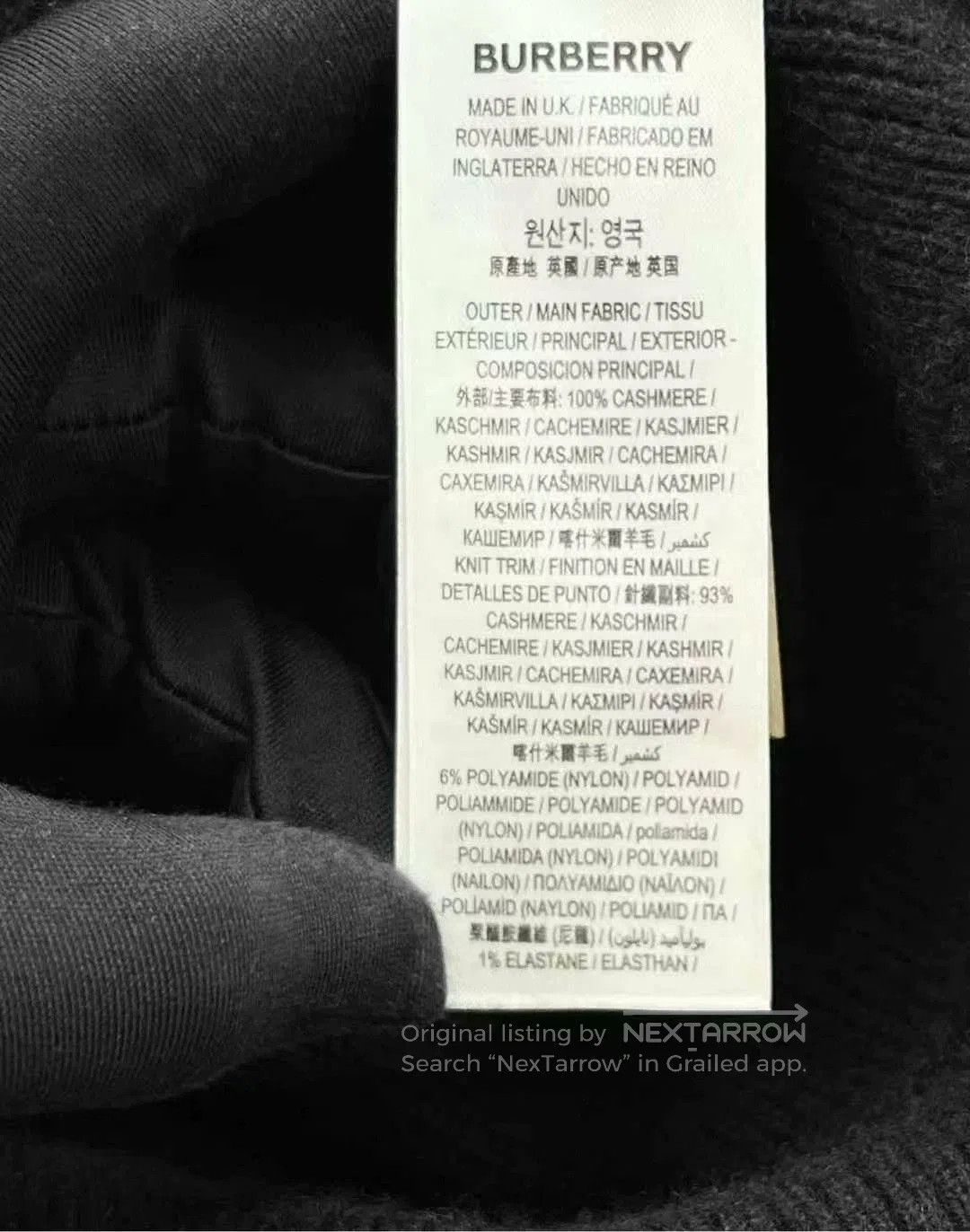 Burberry burberry black half-zip wool pullover sweater. Size US S / EU 44-46 / 1 - 3 Thumbnail