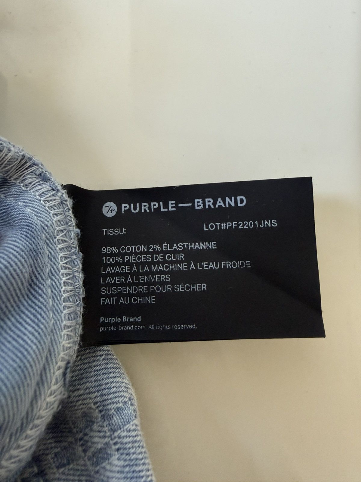 Purple Brand Purple Brand P001 Skinny Jeans Size US 30 / EU 46 - 5 Thumbnail