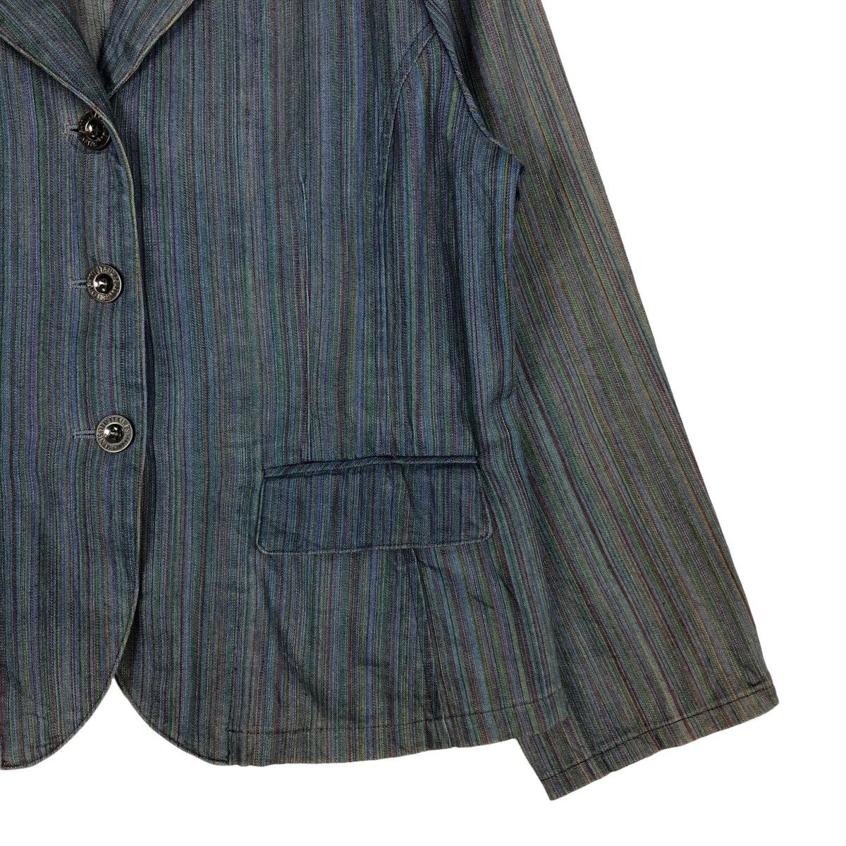 Japanese Brand 🔥Vintage Hickory Chore Jacket Military Style Issey Miyake Size US L / EU 52-54 / 3 - 5 Thumbnail