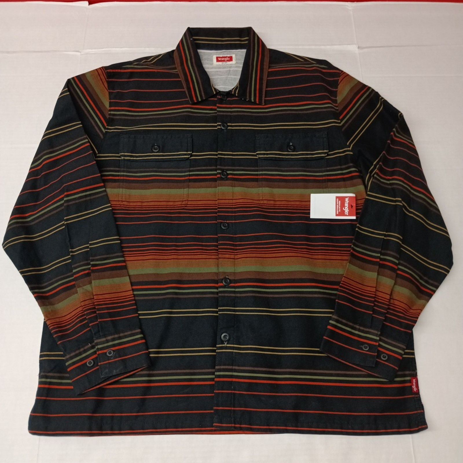 Wrangler Wrangler Jacket Overshirt Outdoor Shacket Size XL Caviar Size US XL / EU 56 / 4 - 1 Thumbnail