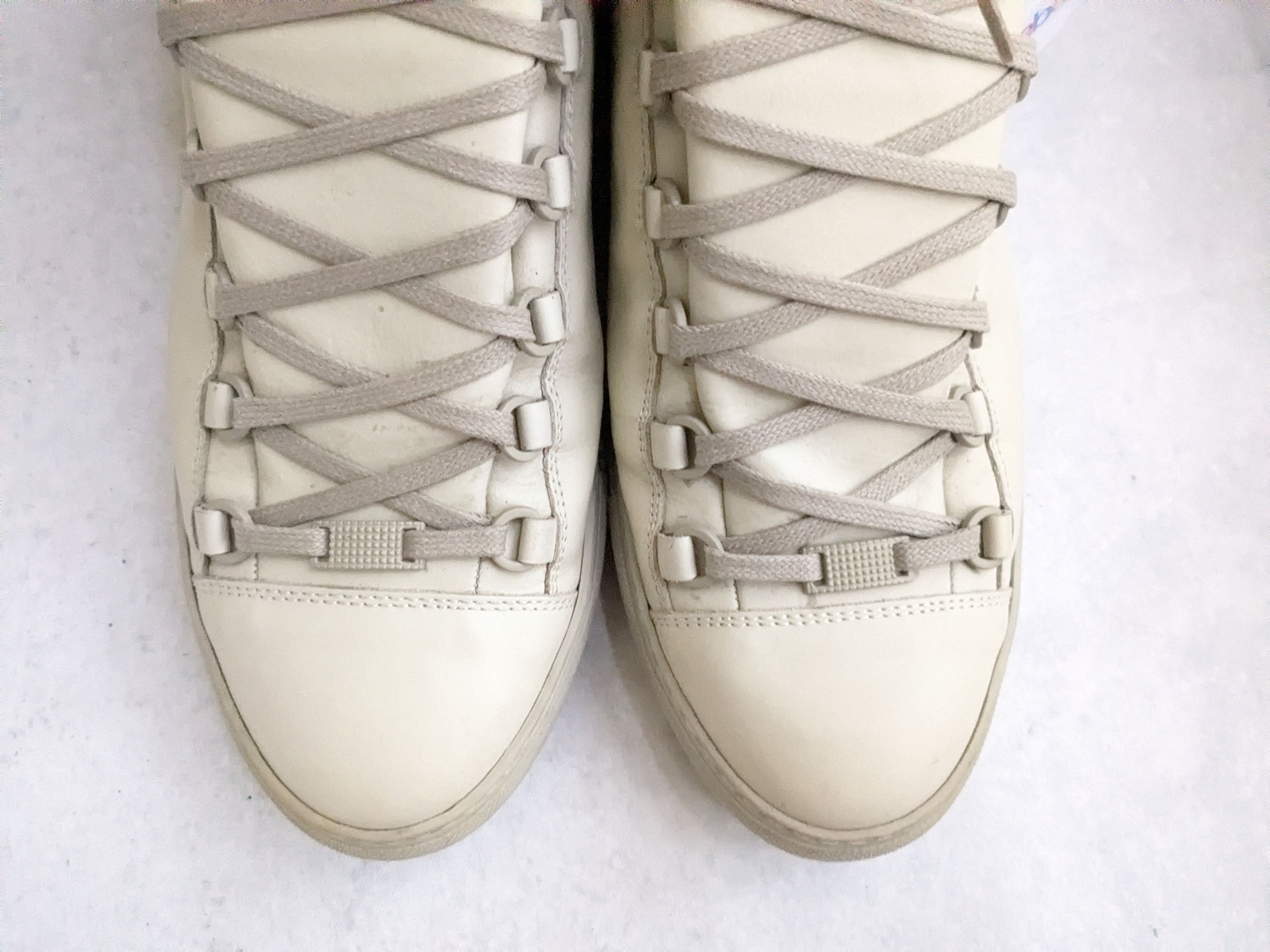 Balenciaga Balenciaga Arena Sneakers Gray 11 High Tops Leather Size US 11 / EU 44 - 3 Thumbnail