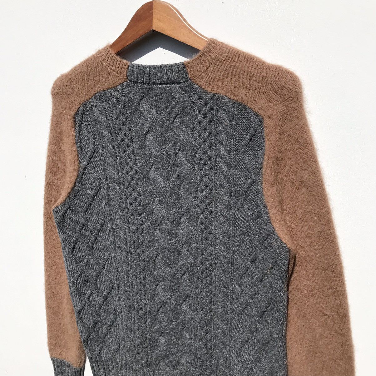 Japanese Brand Sacai 668 Knitwear Wool Angora Nylon Sacai Size US S / EU 44-46 / 1 - 6 Thumbnail