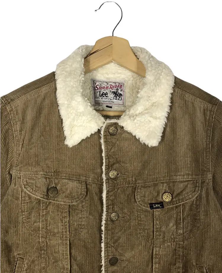 Lee Vintage Lee Storm Rider Corduroi Crop Jackets Size M / US 6-8 / IT 42-44 - 4 Thumbnail