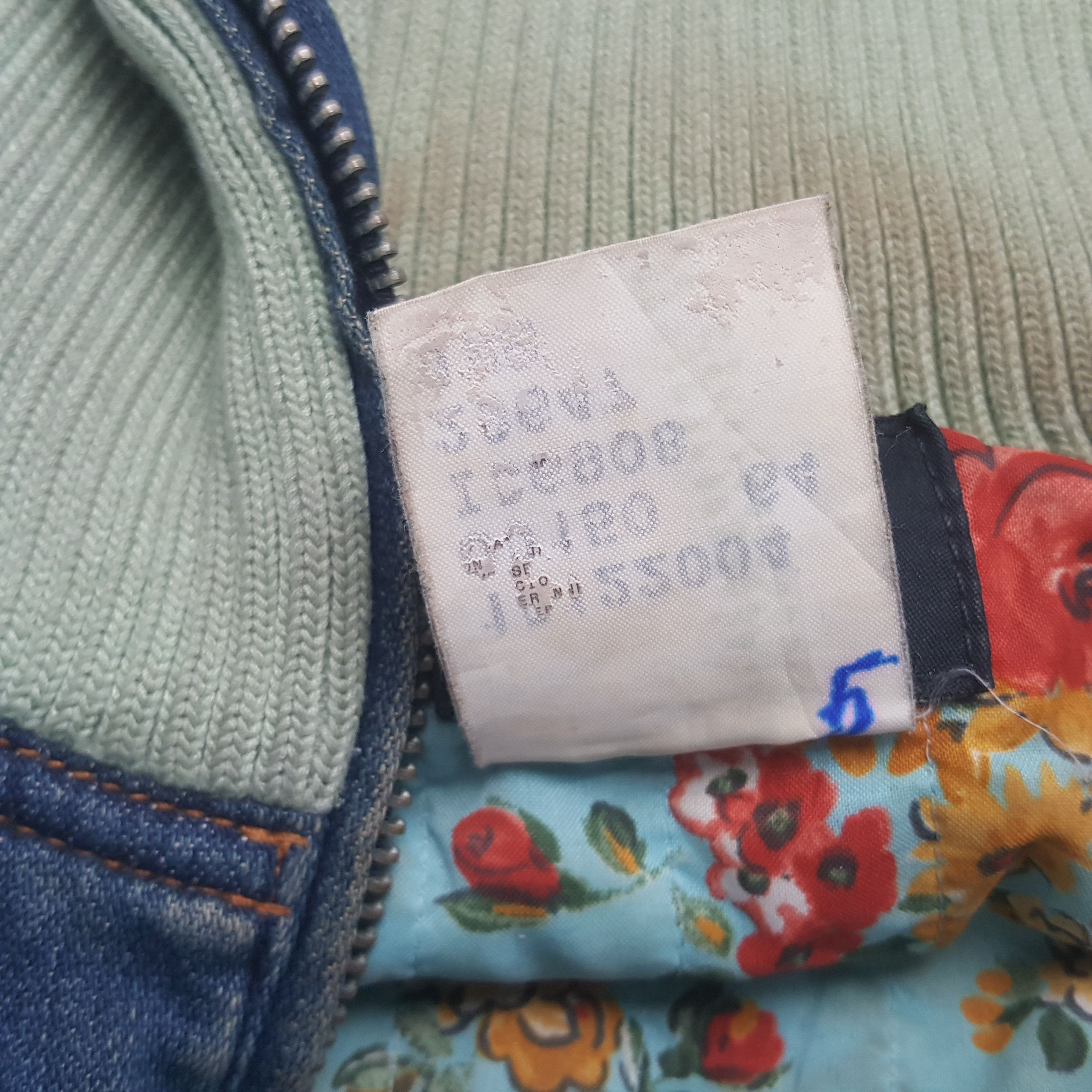 Dolce & Gabbana Vintage Dolce & Gabbana Denim Zipper Turtleneck Jacket Size S / US 4 / IT 40 - 6 Thumbnail