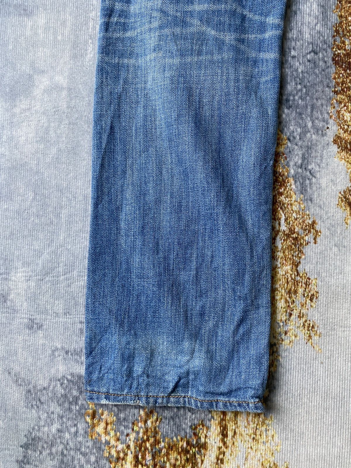 Issey Miyake Vintage 90’s Tsumori Chisato By Issey Miyake Distressed Jean Size US 33 - 12 Thumbnail