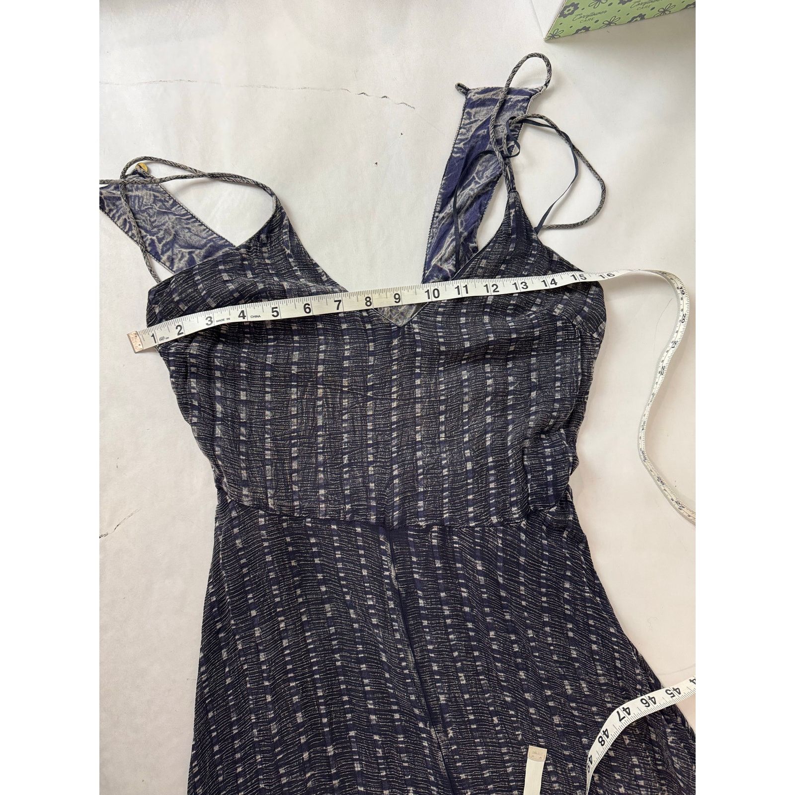 Anthropologie HD in Paris Anthropologie Harbor Printed Romper Jumpsuit - 0 Size 25" / US 0 / IT 36 - 4 Thumbnail