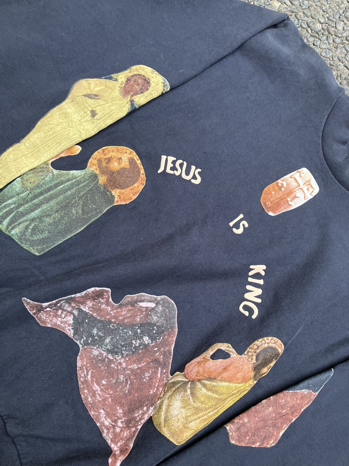 Yeezy Yeezy Jesus Is King Cross Crewneck II FW 2019 Size US M / EU 48-50 / 2 - 2 Thumbnail