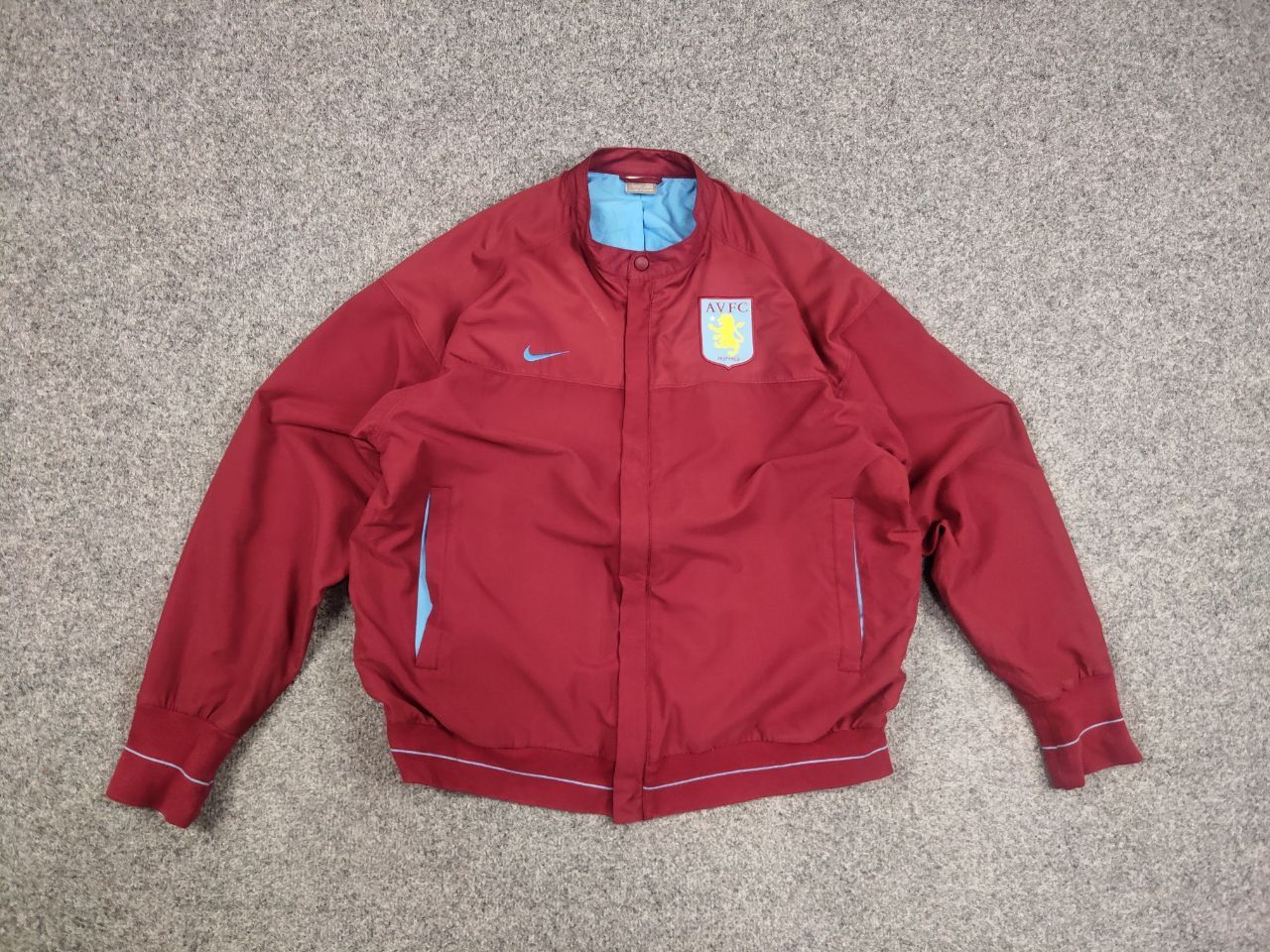 Nike Vintage Nike Aston Villa FC Soccer Track Jacket Size US L / EU 52-54 / 3 - 12 Thumbnail