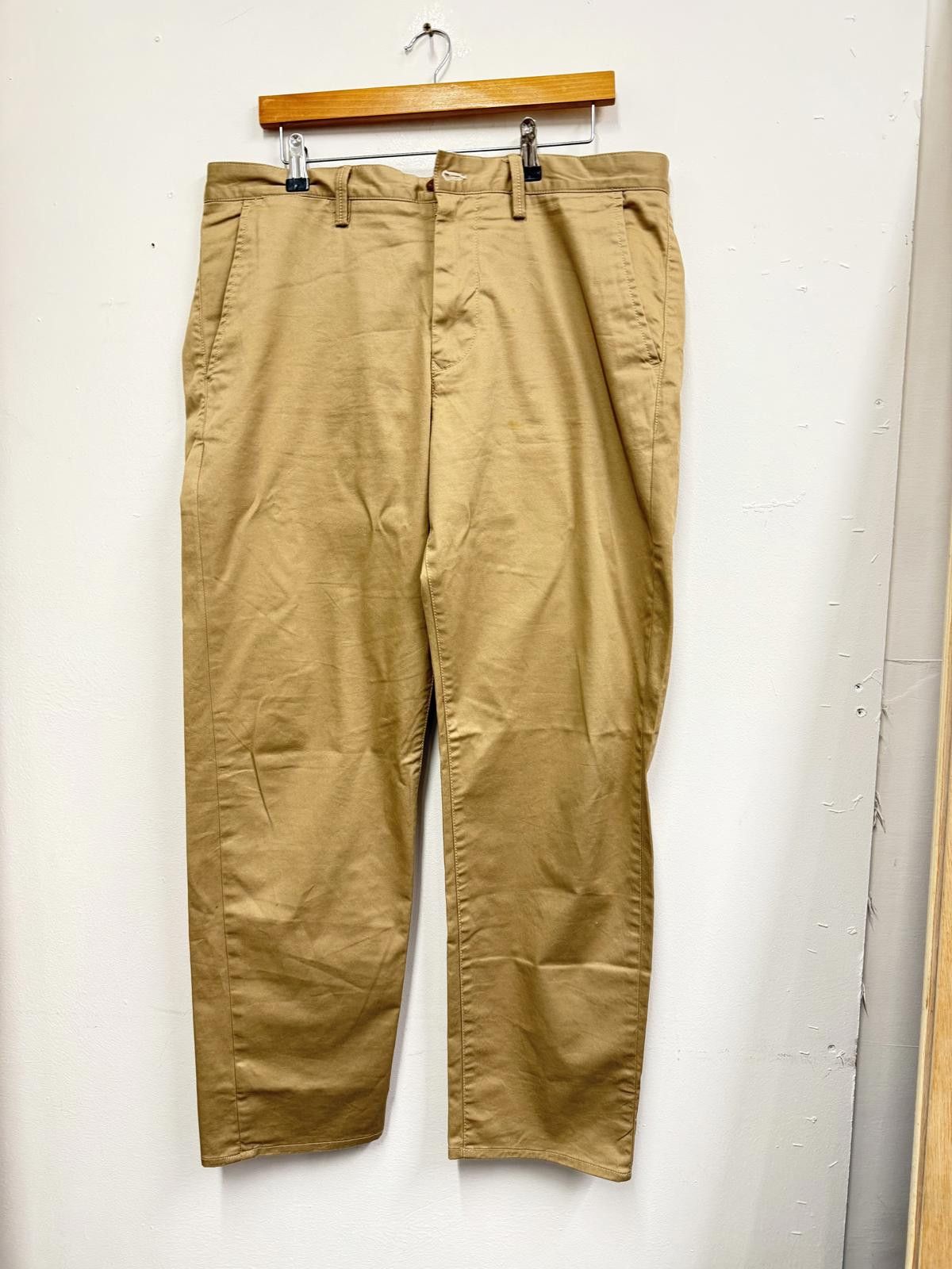 Other Allister Regular Fit Khaki Chinos W36 L30 Size US 36 / EU 52 - 1 Thumbnail