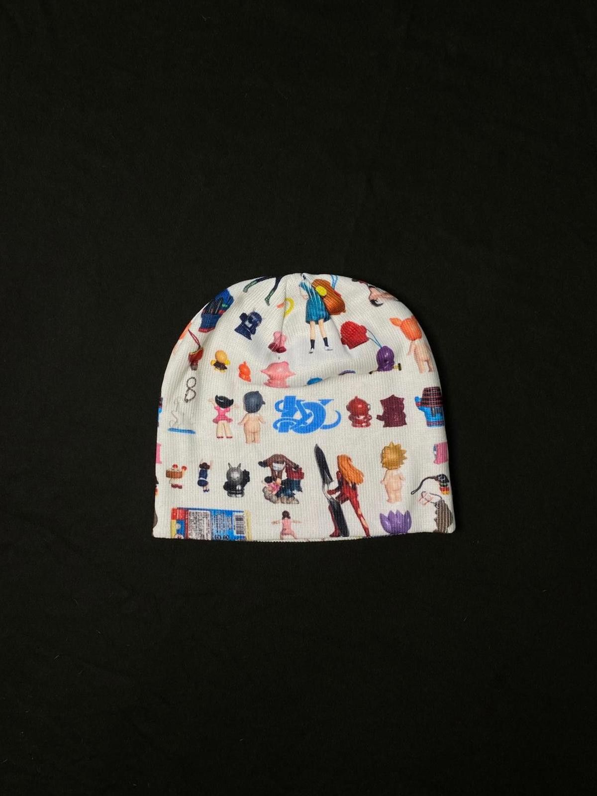 Japanese Brand Rare b.Eautiful x Yumin Ha Toys No Cuff Knit Beanie Hats OS Size ONE SIZE - 4 Thumbnail