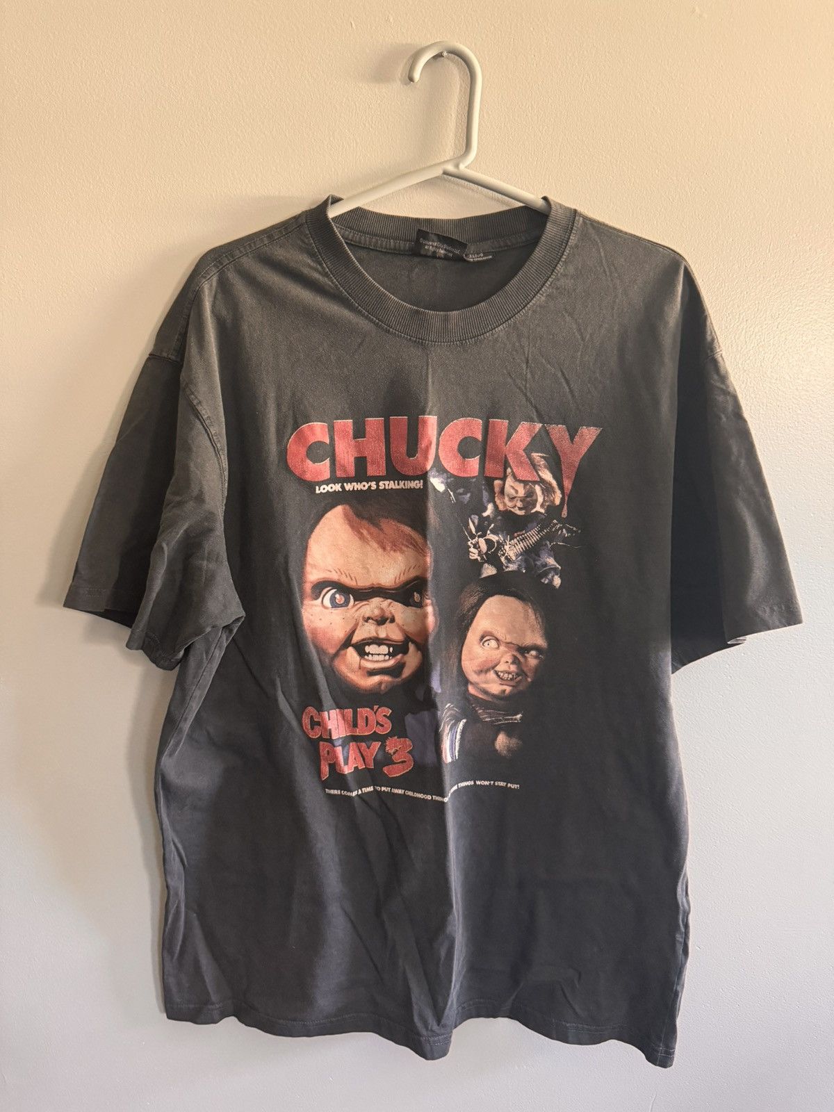 Cotton On Chucky Childs Play 3 Vintage Washed Tee Size US XL / EU 56 / 4 - 1 Thumbnail