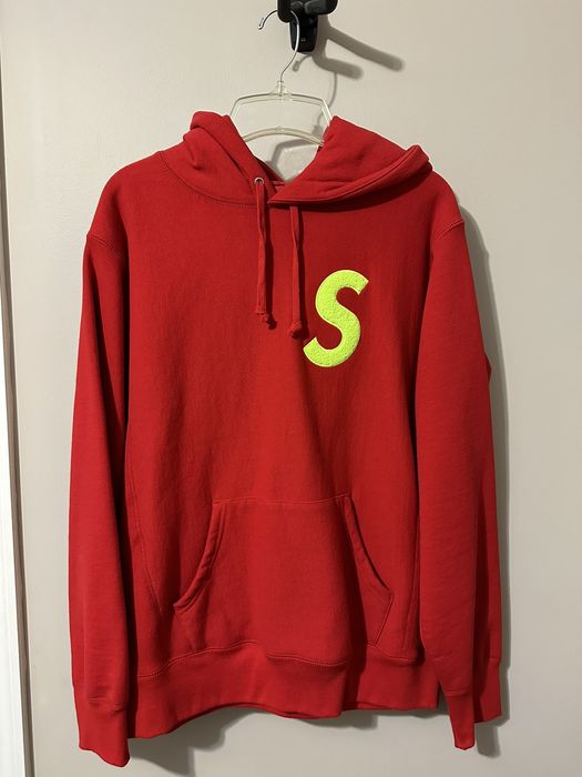 Supreme s cheap logo hoodie fw19