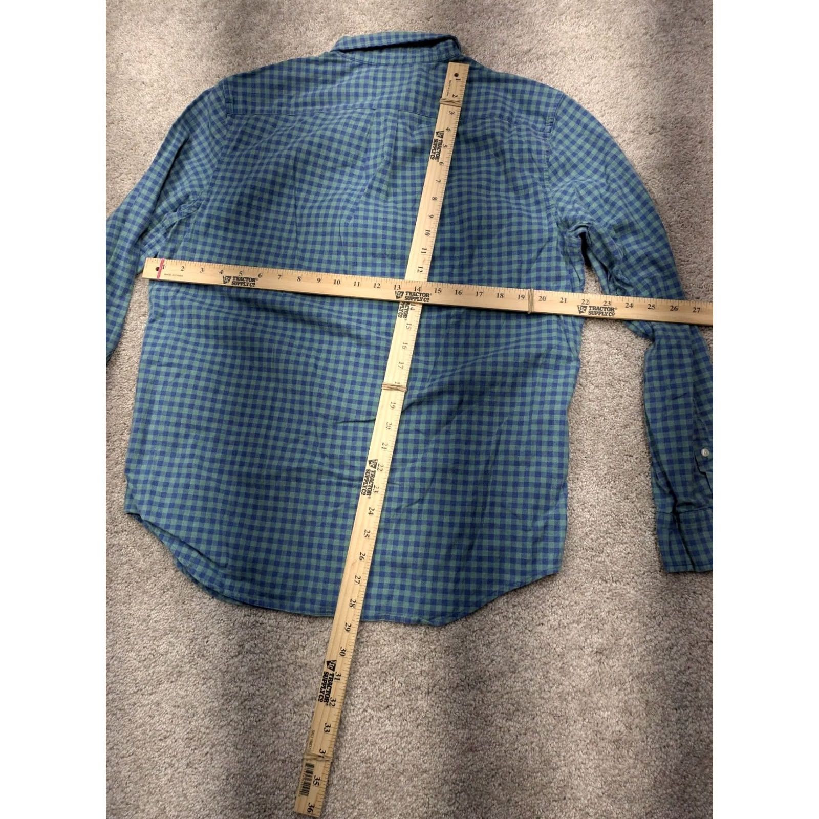 Vineyard Vines Vineyard Vines Shirt Mens M Medium Green Check Button Down Classic Fit Size US M / EU 48-50 / 2 - 7 Thumbnail