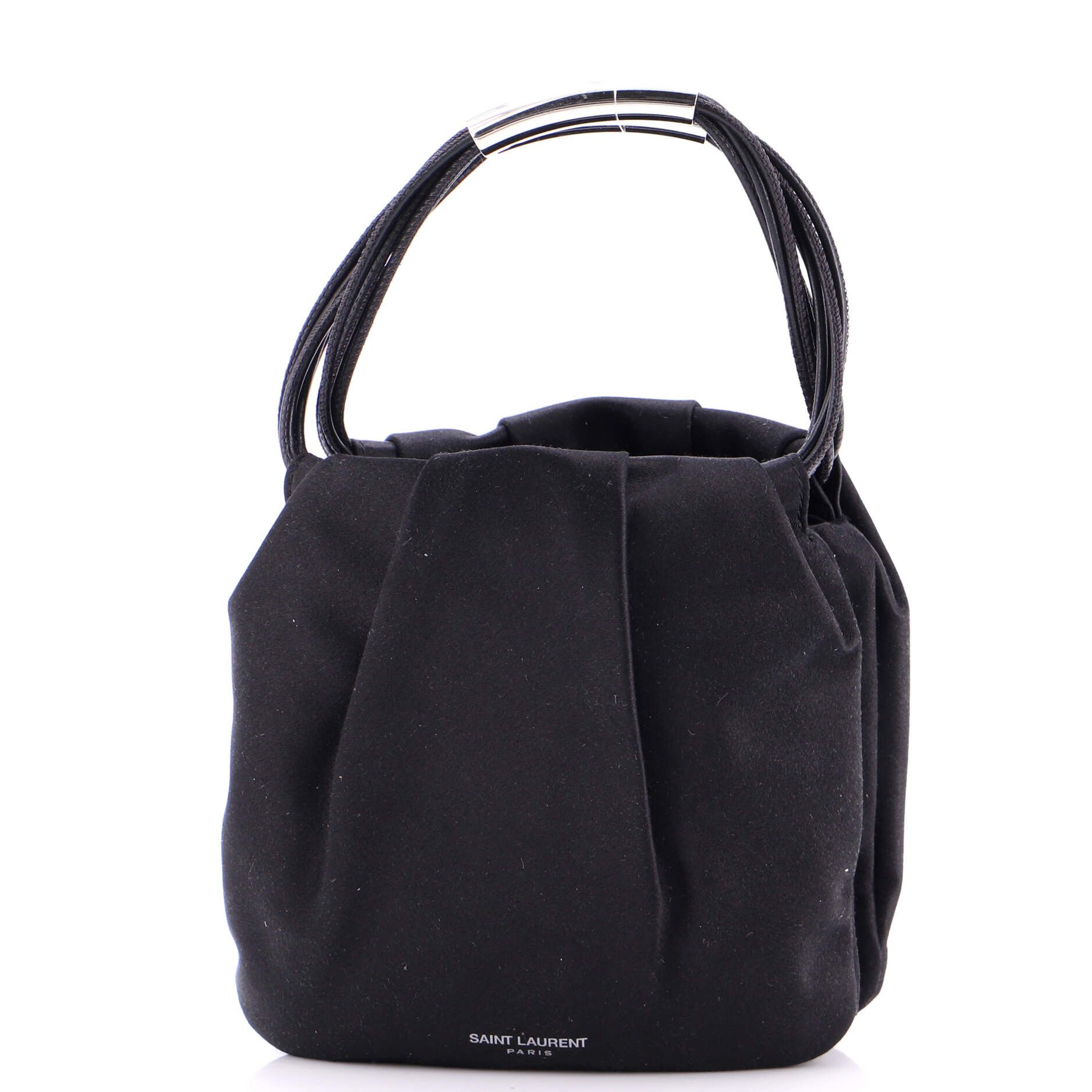 Saint Laurent Paris Pochon Top Handle Bag Size ONE SIZE - 1 Thumbnail