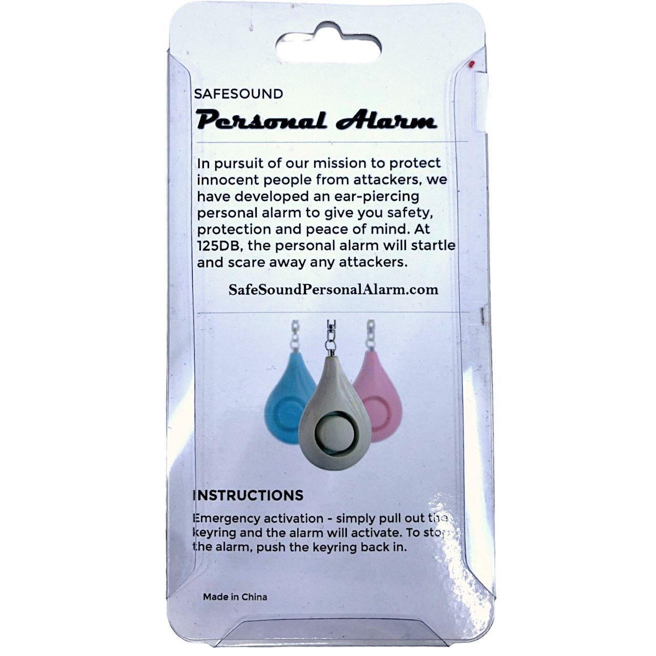 Other Safesound 125 Decibel Personal Alarm Size ONE SIZE - 2 Thumbnail