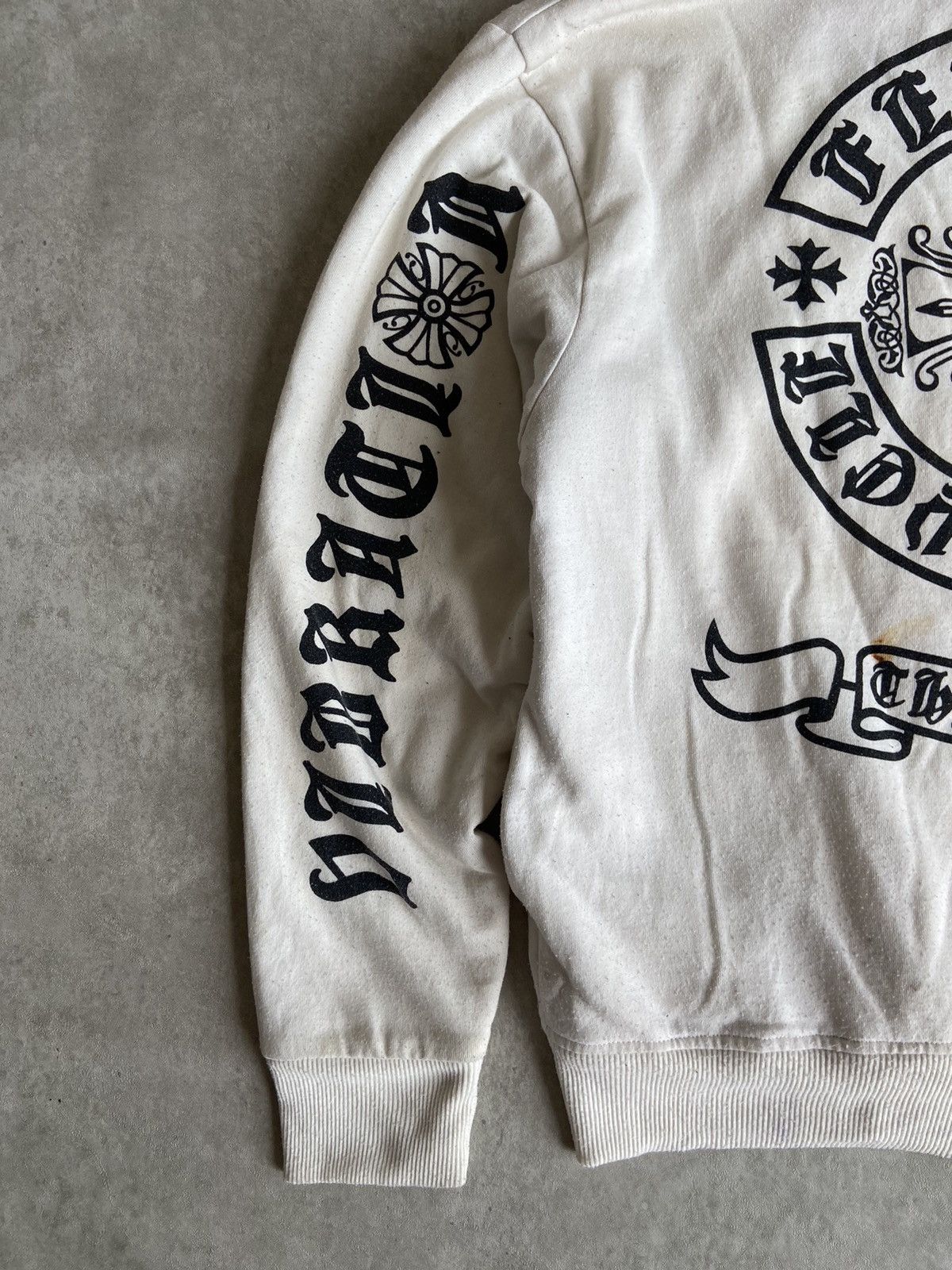 If Six Was Nine × Japanese Brand × Le Grande Bleu (L.G.B.) Vintage Y2K Sorridere Chrome Fur Zipper Hoodie Size US XXL / EU 58 / 5 - 15 Thumbnail