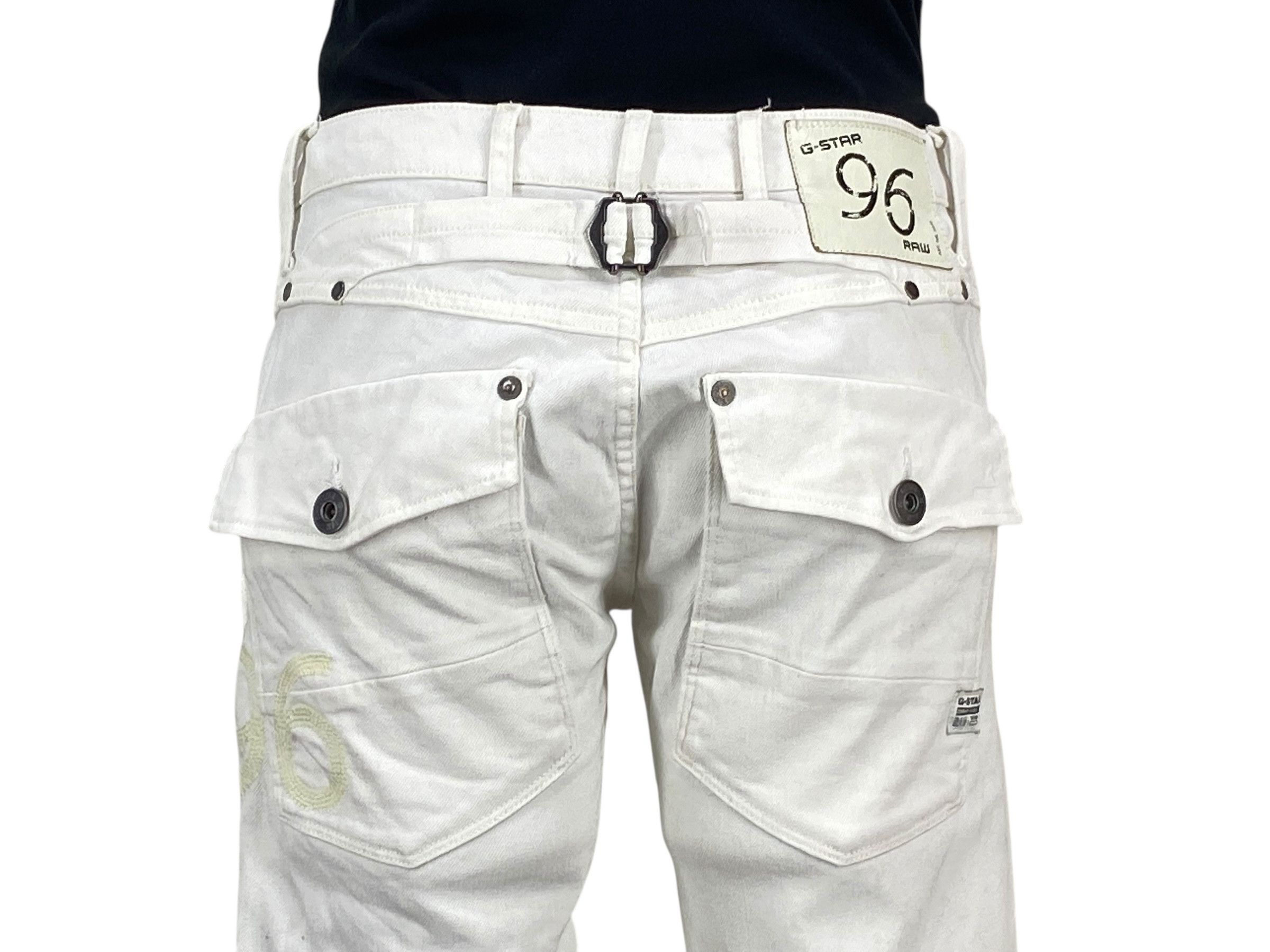 Other GStar Jeans Double Knee Distressed Jeans Pants Size 24" / US 00 / IT 34 - 6 Thumbnail