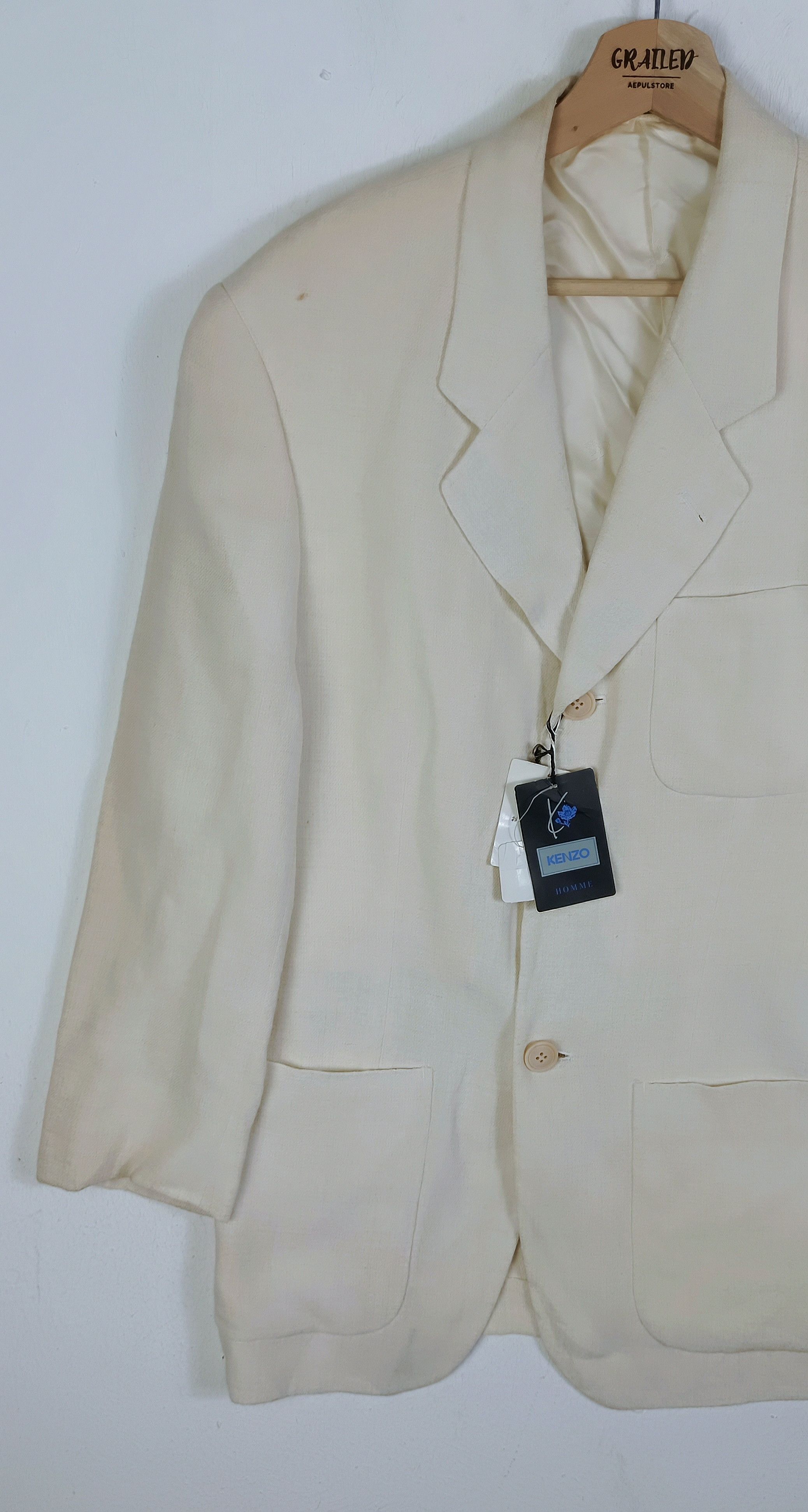 Kenzo Vintage Kenzo Homme Lined Coat/Blazer For Men Size US M / EU 48-50 / 2 - 4 Thumbnail