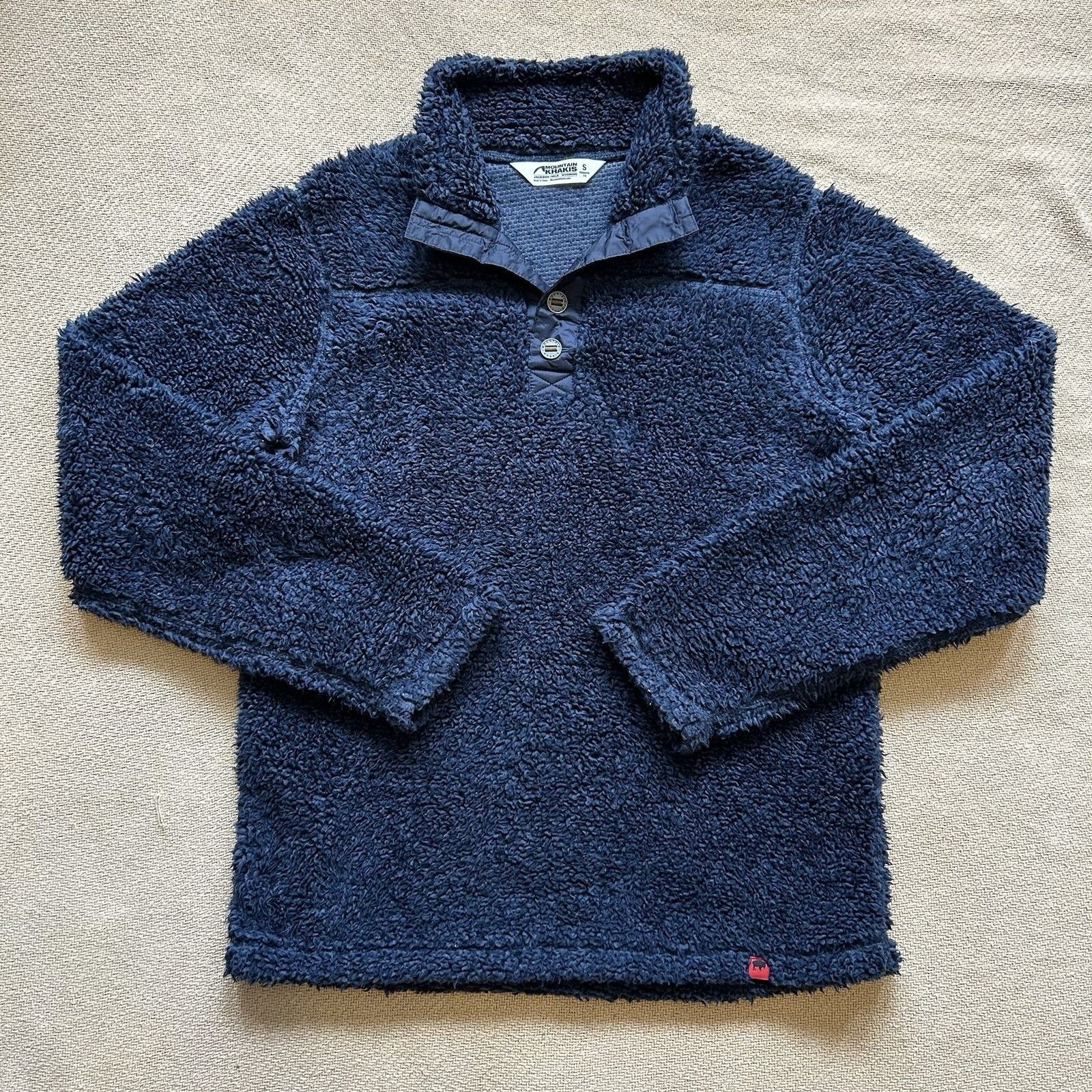 Mountain Khakis Apres Pullover Deep Pile Fleece Sherpa Jacket Small Size US S / EU 44-46 / 1 - 1 Thumbnail
