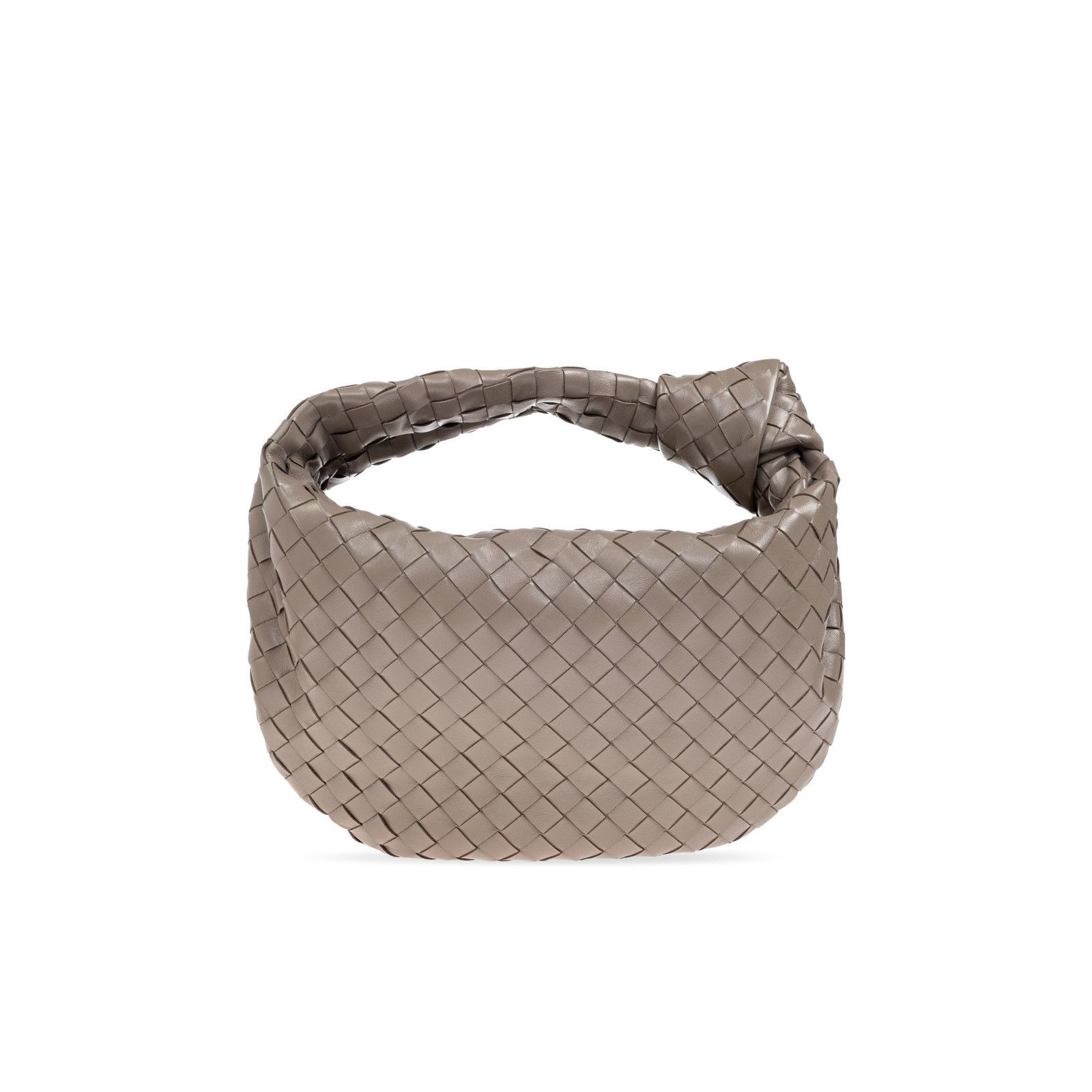 Bottega Veneta BOTTEGA VENETA Jodie Small $4200 Gray/Gold Leather Shoulder Size ONE SIZE - 2 Thumbnail