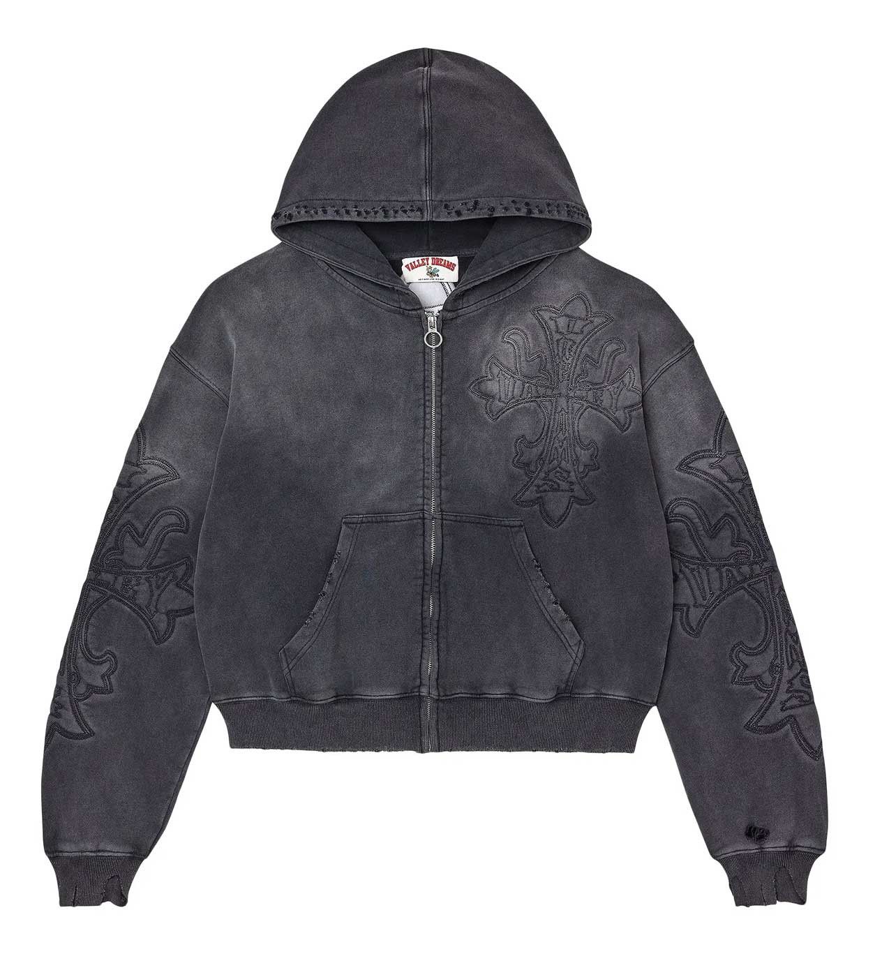 Vale Forever Carver Zip Up Hoodie Black Size US XL / EU 56 / 4 - 1 Thumbnail