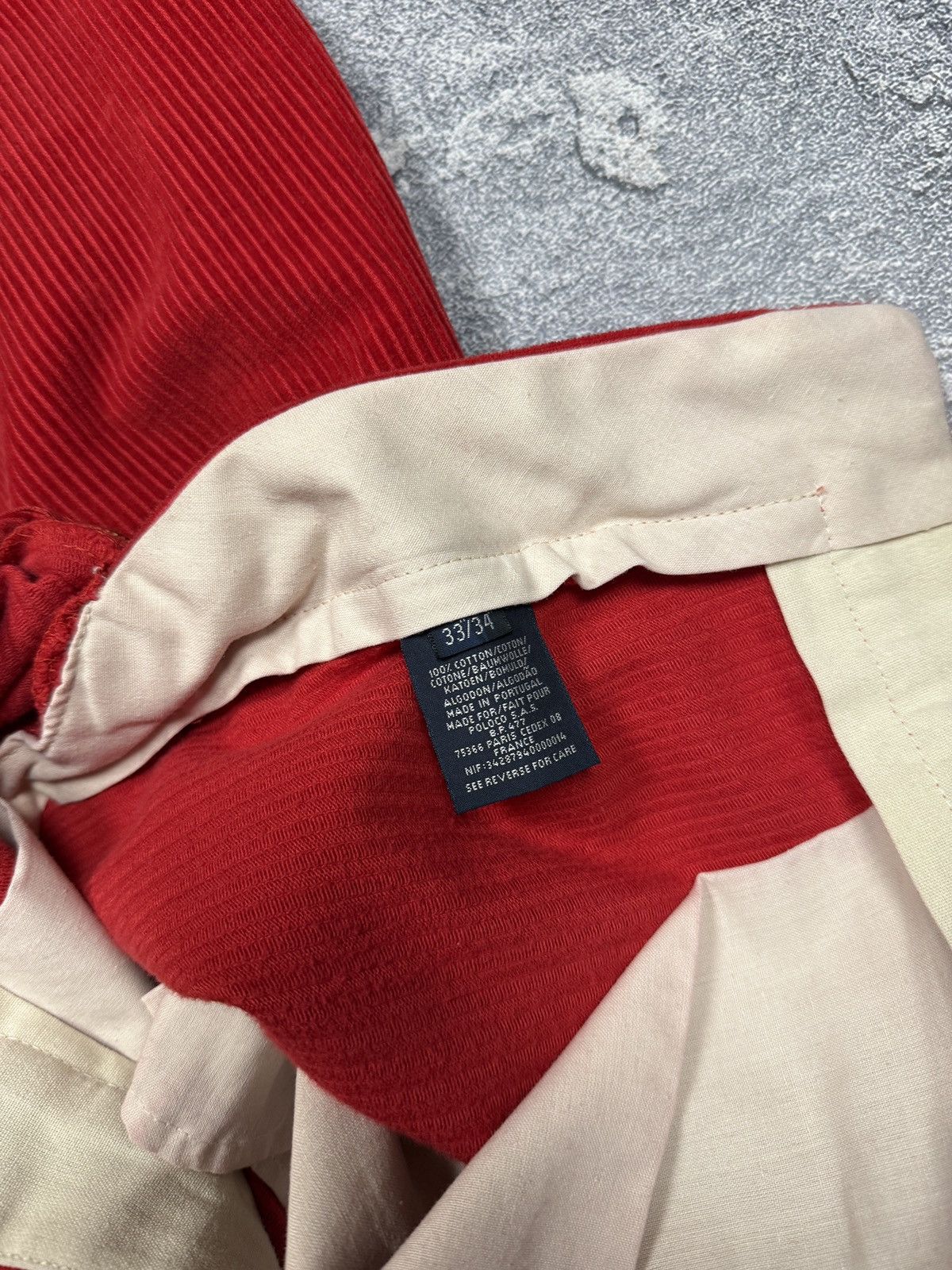 Polo Ralph Lauren × Ralph Lauren × Vintage Polo Ralph Lauren Velvet Pants size 33 Size US 33 - 8 Thumbnail