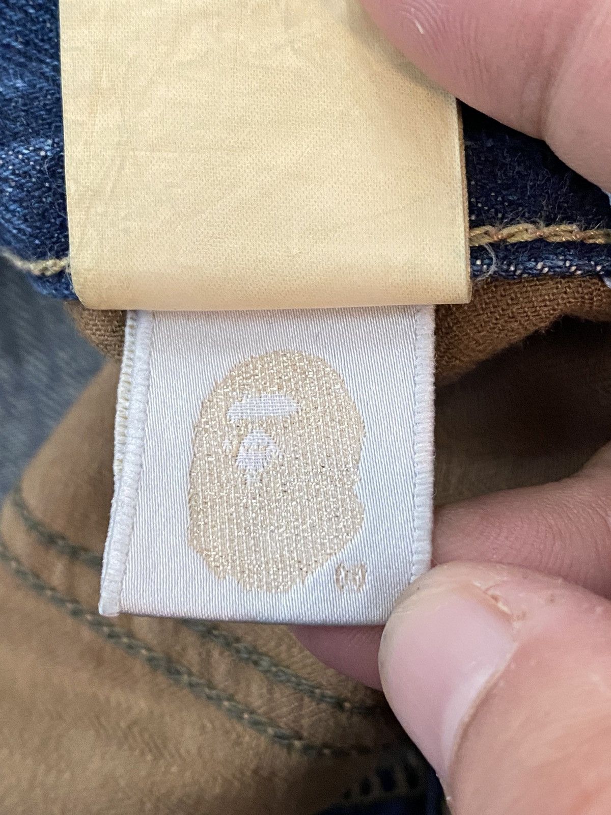 Bape × Nigo PROSIMIAN SELVEDGE DENIM Size US 39 - 12 Thumbnail