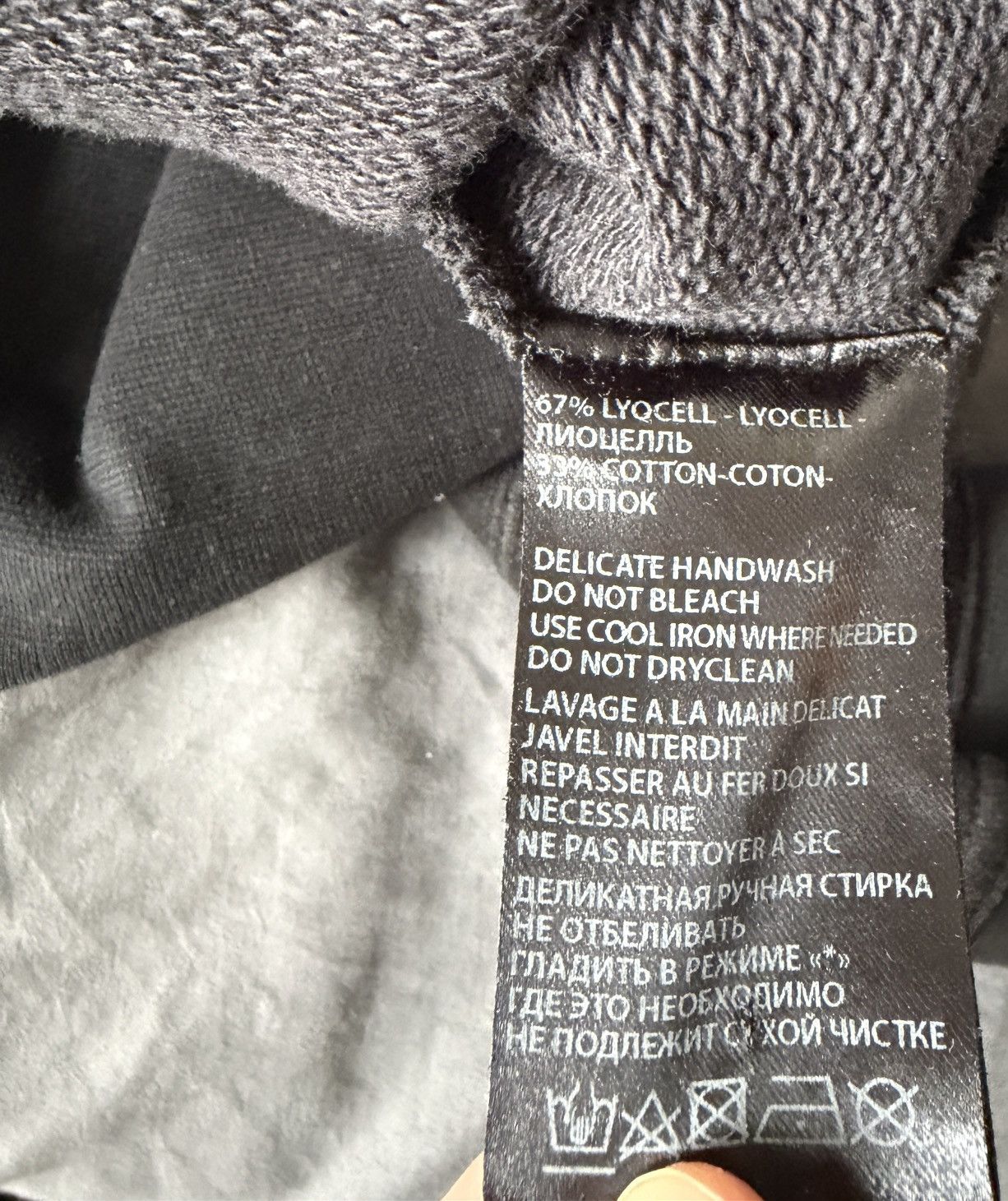Ann Demeulemeester Ann Demeulemeester black zip sweatshirt Size US S / EU 44-46 / 1 - 5 Thumbnail