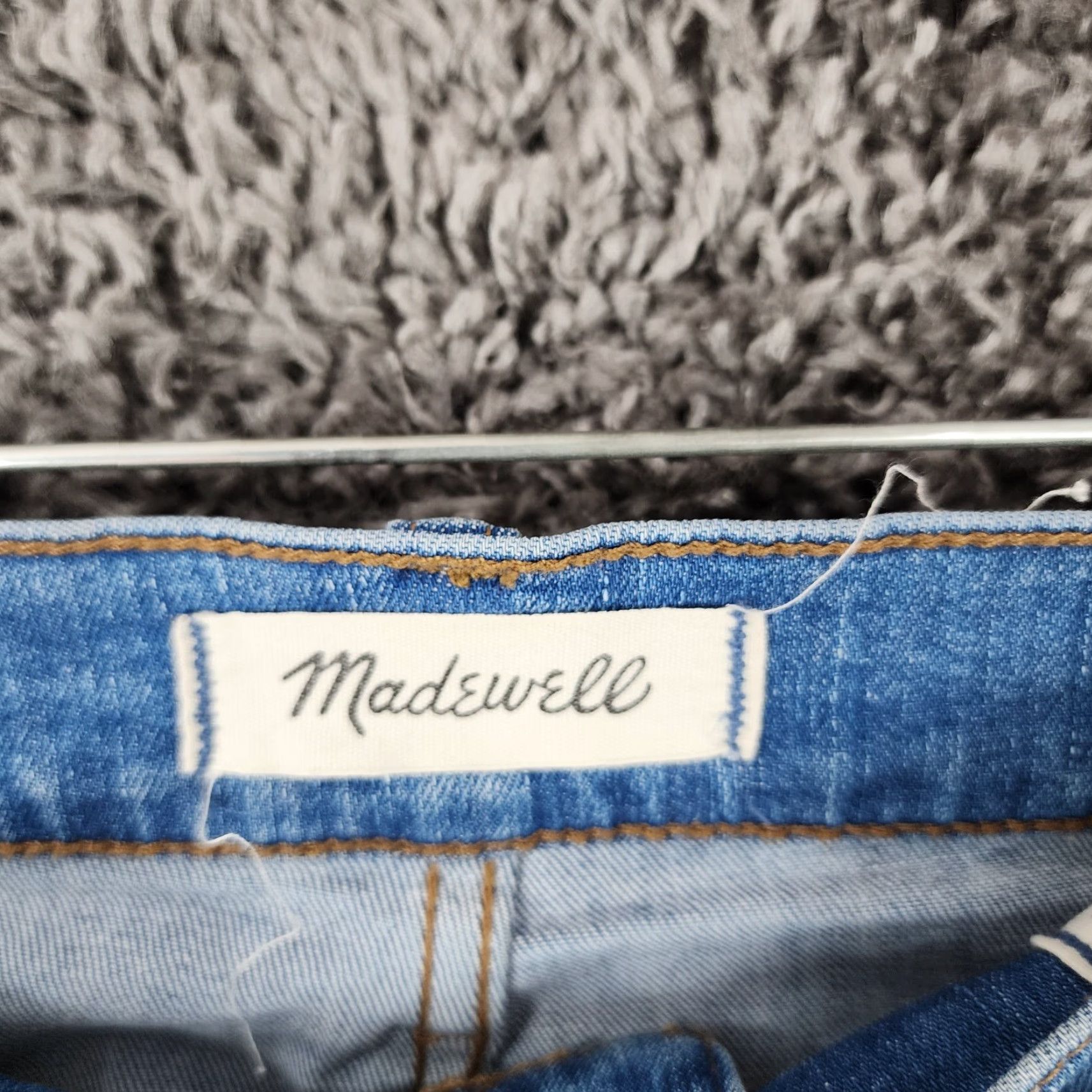 Madewell Madewell Womens 10" High Riser Skinny Skinny Blue Jeans Size 27 Size 27" / US 4 / IT 40 - 3 Thumbnail
