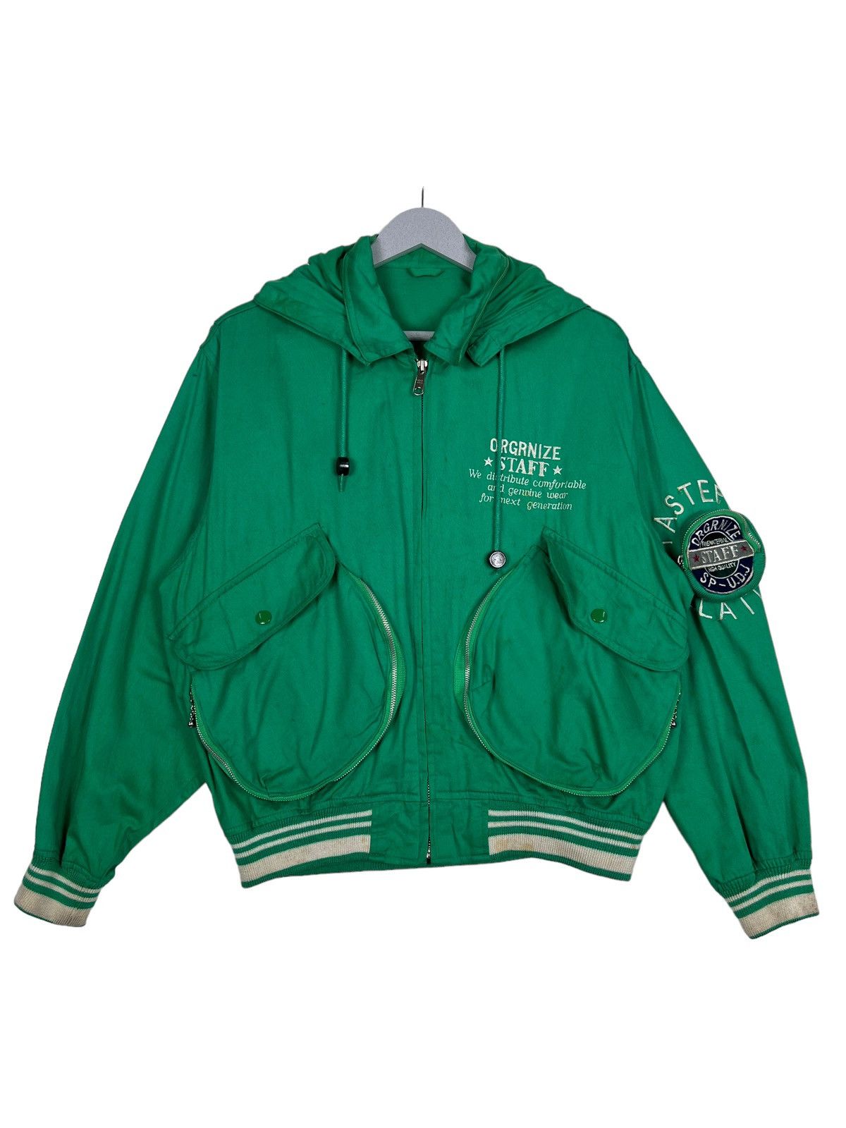 Japanese Brand 🔥 VINTAGE MDS OFFROAD HOODIES BOMBER JACKET Size US M / EU 48-50 / 2 - 3 Thumbnail