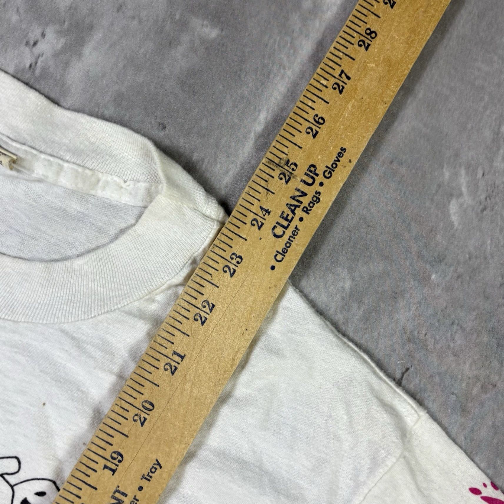 Vintage VINTAGE Embrasse Moi T Shirt French Funny Humor White Long Sleeve L Women 90s Barbie Screen Stars Designers? Size L / US 10 / IT 46 - 5 Thumbnail