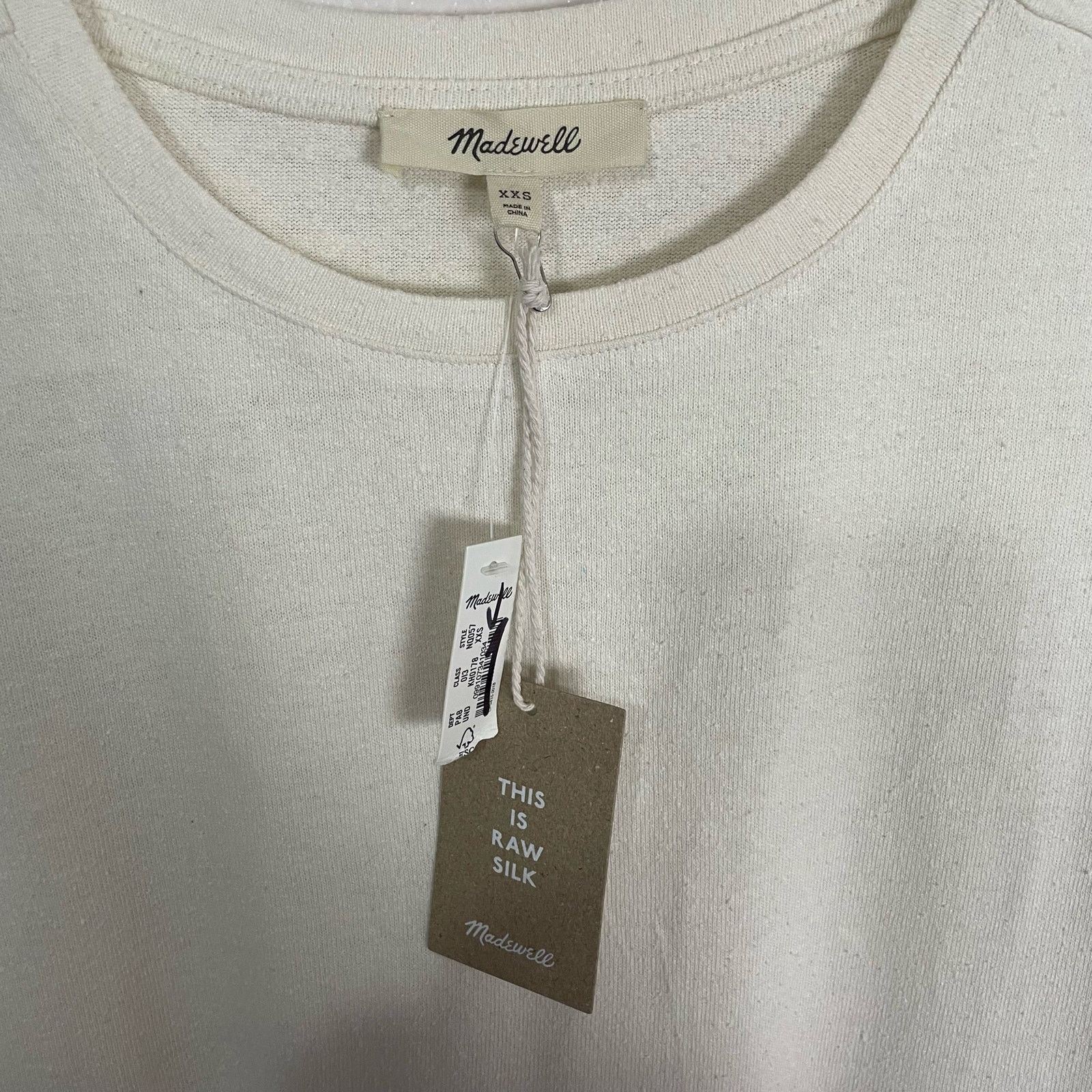 Madewell Madewell 100% Silk Boho Muscle Tee Shirt US Women's XXS New Size XXS / US 00 / IT 34 - 3 Thumbnail