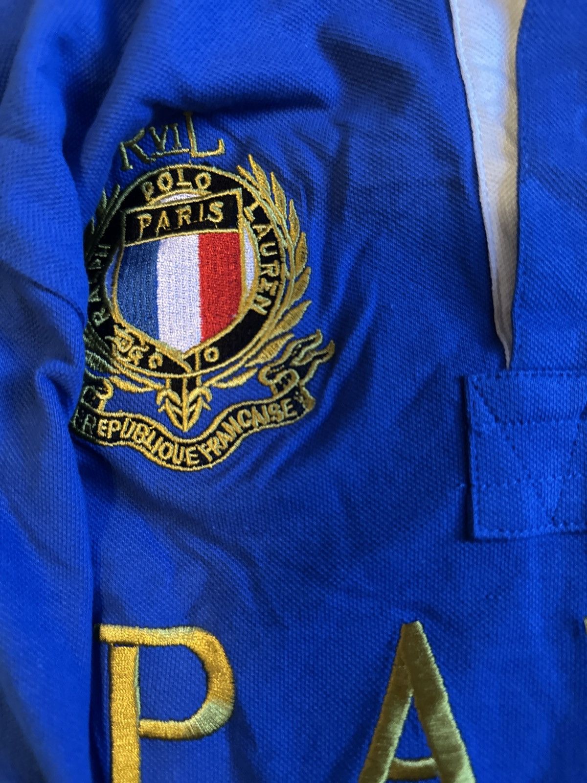 Vintage Paris Polo Ralph Lauren Vintage Chief Keef Polo Size US M / EU 48-50 / 2 - 4 Thumbnail