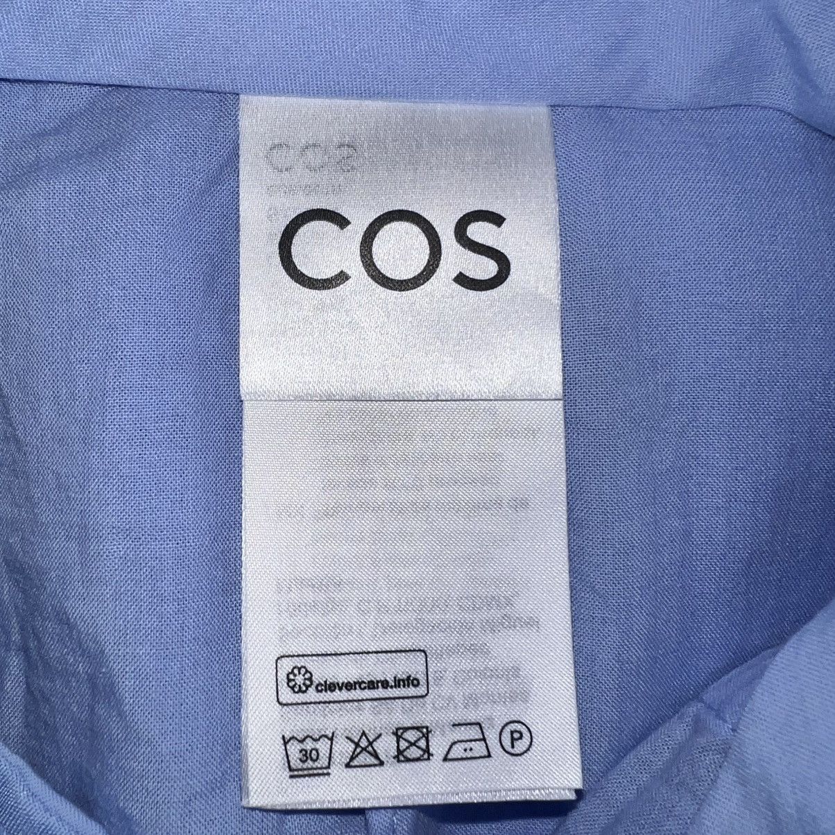 Cos COS Light Blue Linen Blend High Waisted Shorts Size 4 Size 27" / US 4 / IT 40 - 4 Thumbnail