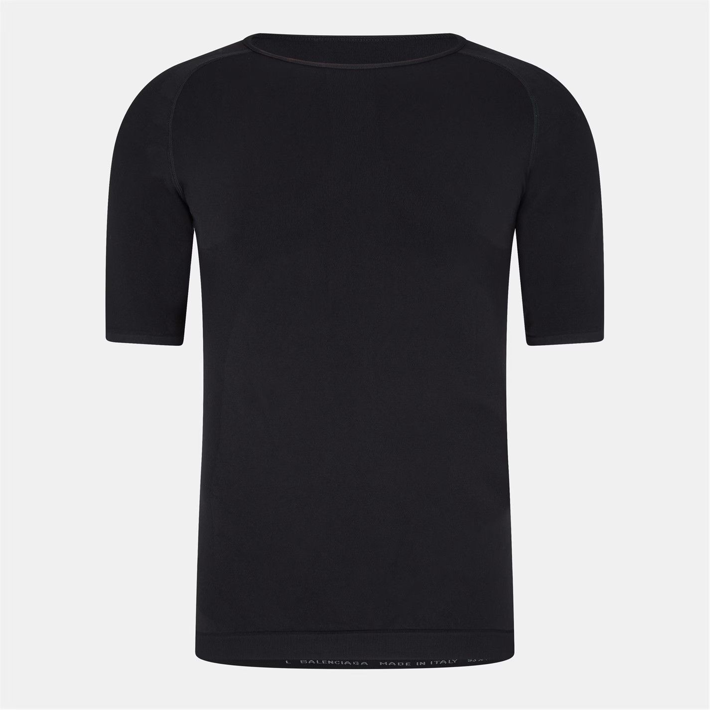 Balenciaga o1g2r1mq0226 Muscle Fit T-Shirt in Black Size US S / EU 44-46 / 1 - 1 Thumbnail