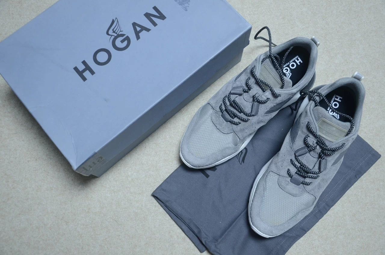 Hogan Hogan Suede Platform Interactive Padded Sneakers 42 Size US 9 / EU 42 - 2 Thumbnail