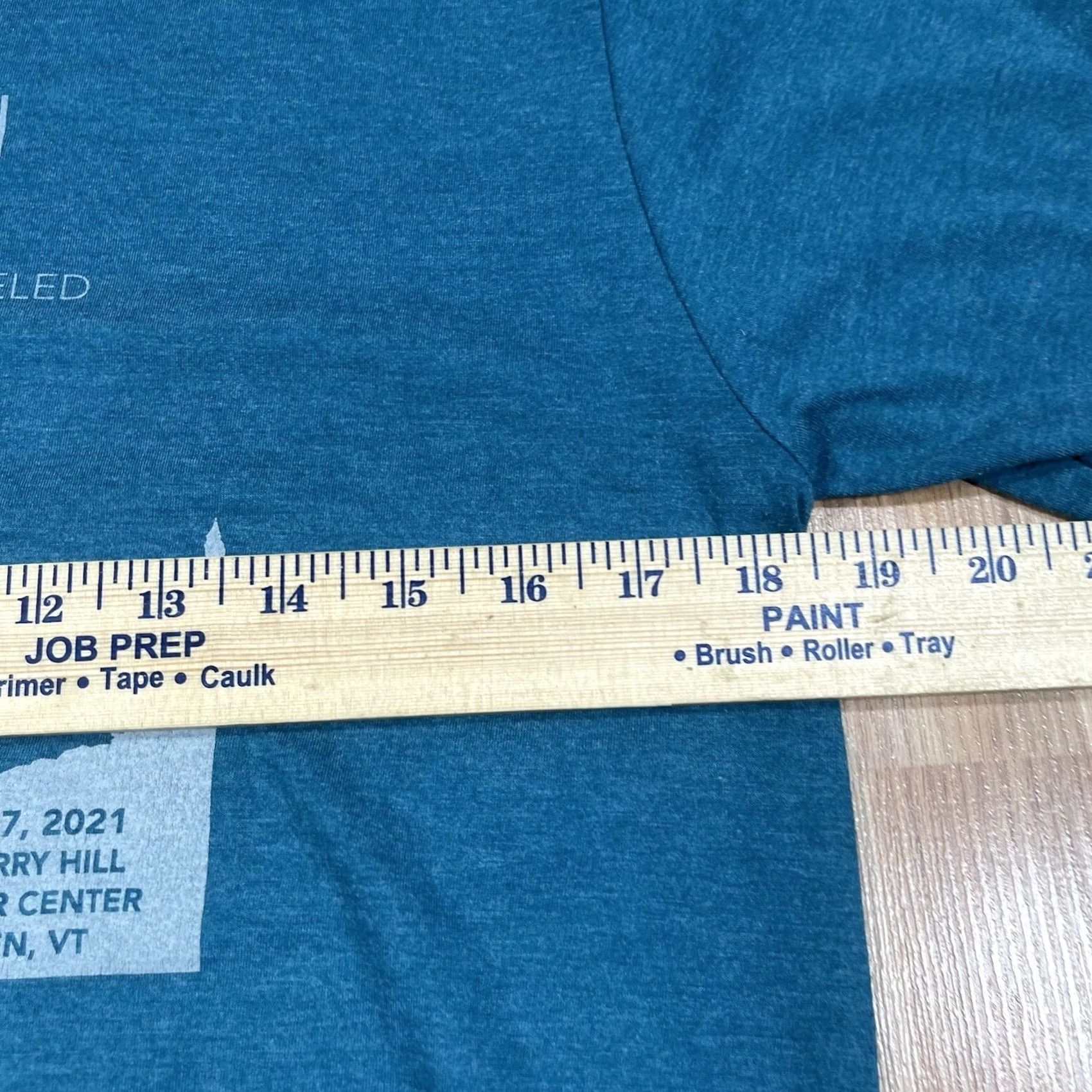 Vintage Dist Rict T-Shirt Medium Blue The 43rd Annual Goshen Gallop Run Graphics Mens M Size US M / EU 48-50 / 2 - 6 Thumbnail