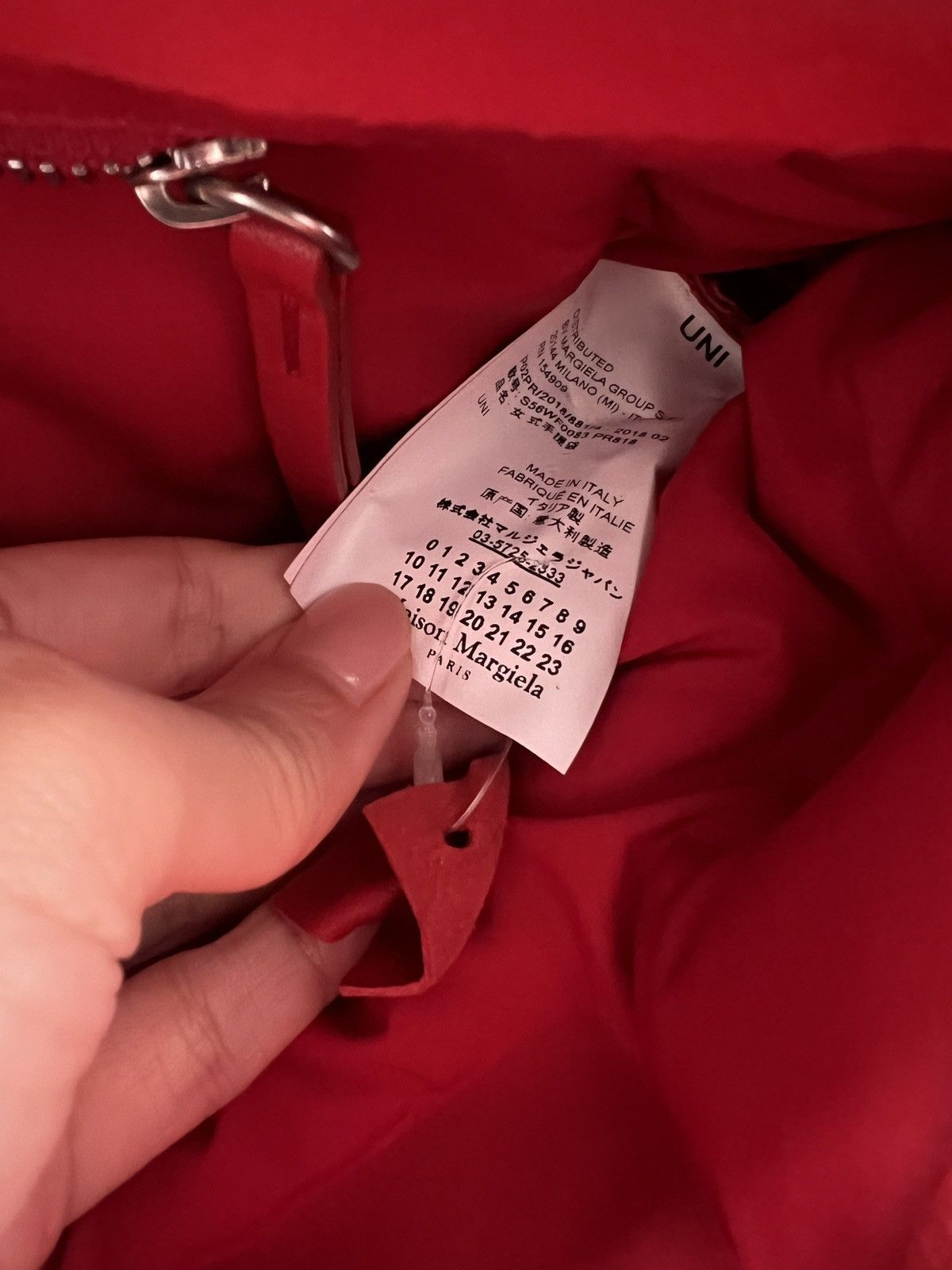 Maison Margiela Margiela glam slam red carpet crossbody / clutch bag Size ONE SIZE - 8 Thumbnail