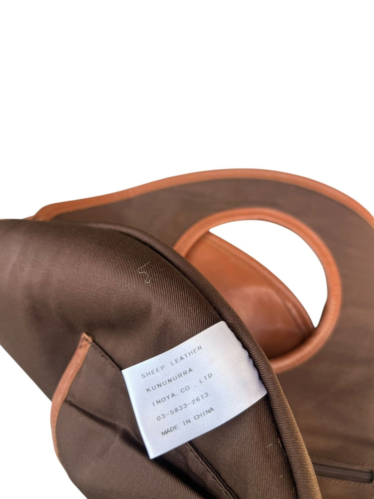 Leather Kununurra Sheep leather Round Bag Size ONE SIZE - 20 Thumbnail