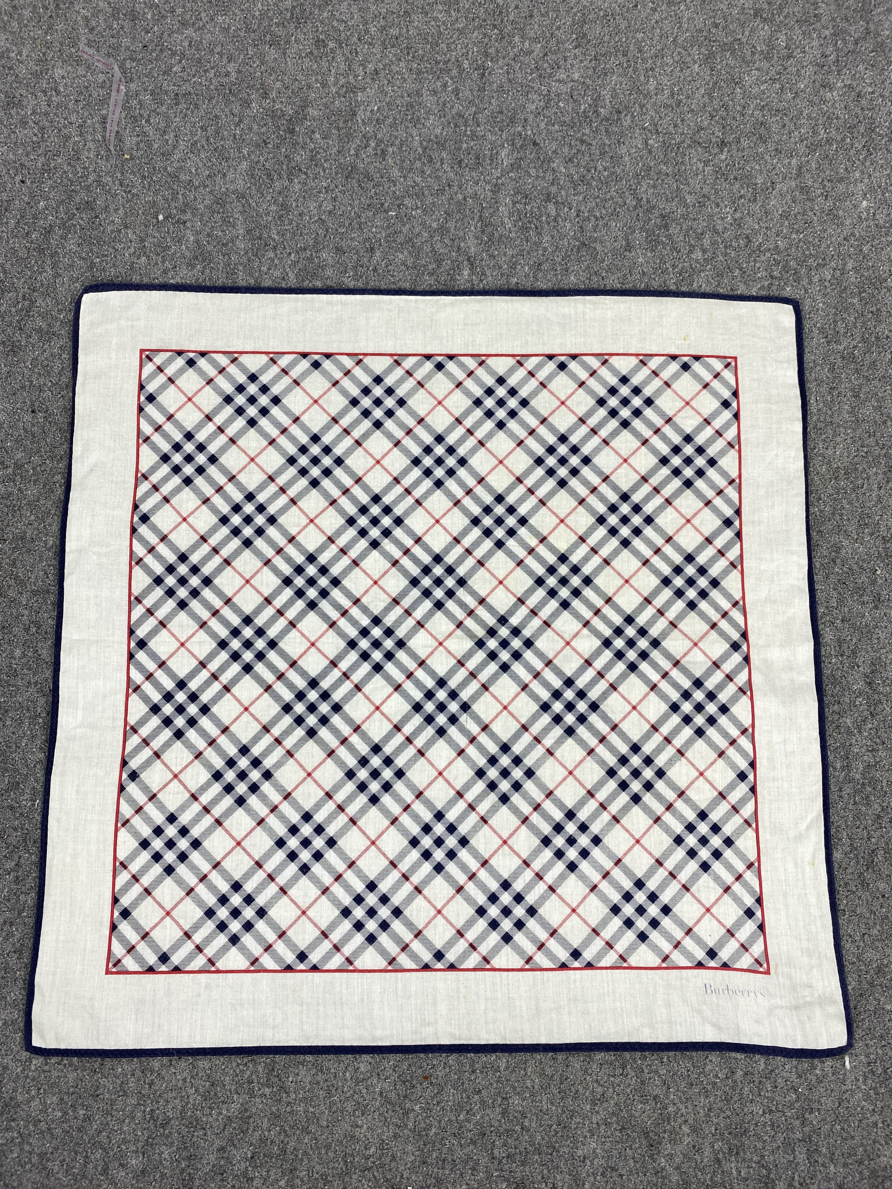Burberry Vintage Burberry Handkerchief / Neckerchief KT0277 Size ONE SIZE - 4 Thumbnail