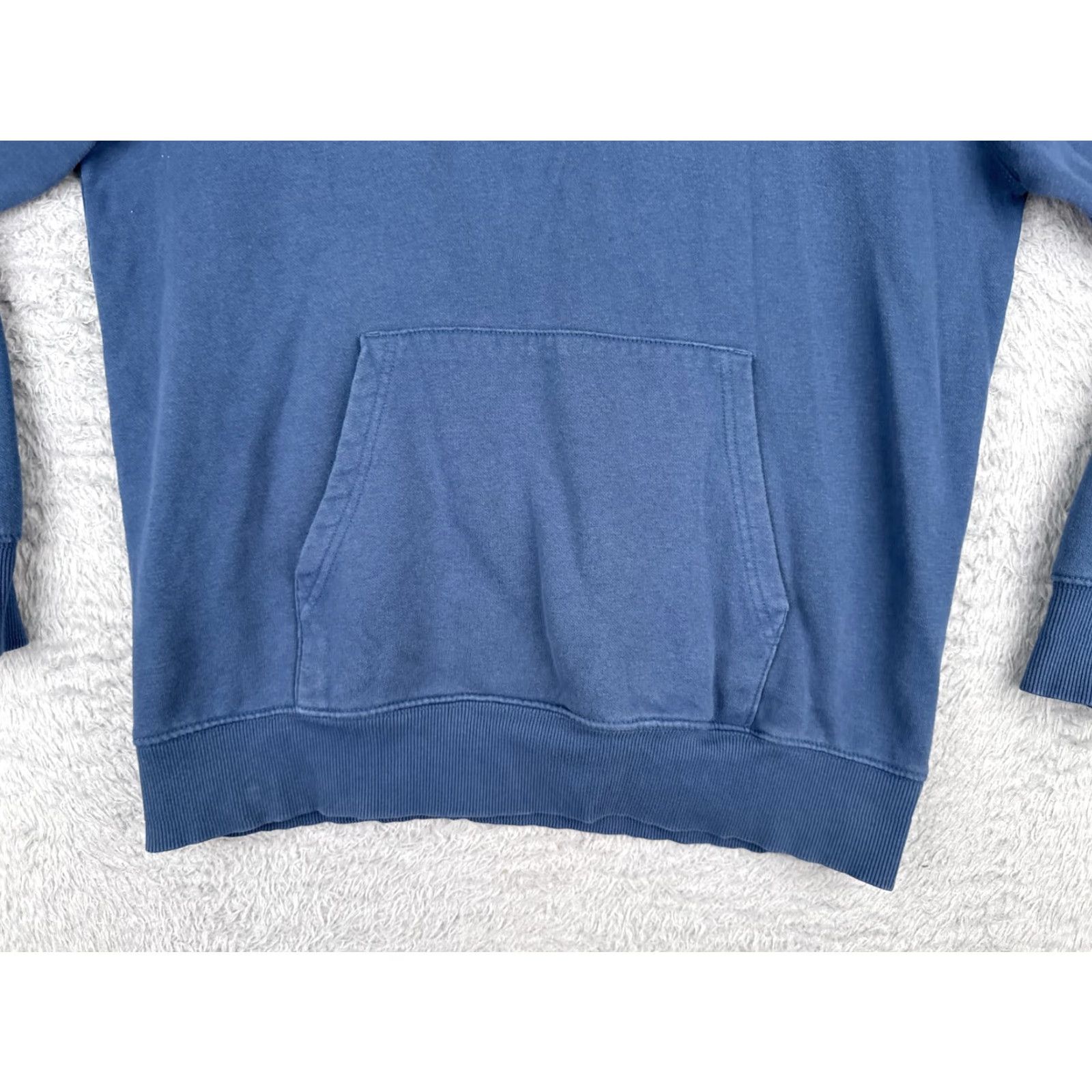 The North Face The North Face Men Hoodie Pullover Sweatshirt Blue Cotton Blend Pocket Crew Neck Size US M / EU 48-50 / 2 - 5 Thumbnail