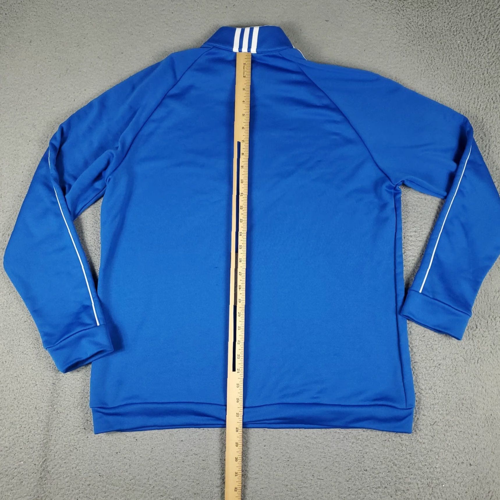 Adidas Adidas Sweater Mens Large Blue Lightweight 1/4 Zip Up Pullover Sweatshirt Sweater Adidas Mens L Blue Lightweight 1/4 Zip Up Pullover Sweatshirt Size US L / EU 52-54 / 3 - 5 Thumbnail