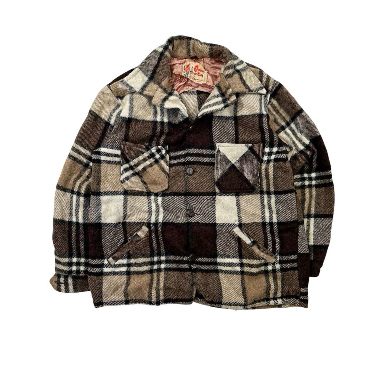 Vintage Vintage 90s Plaid Button Up Shirt Size US L / EU 52-54 / 3 - 1 Thumbnail